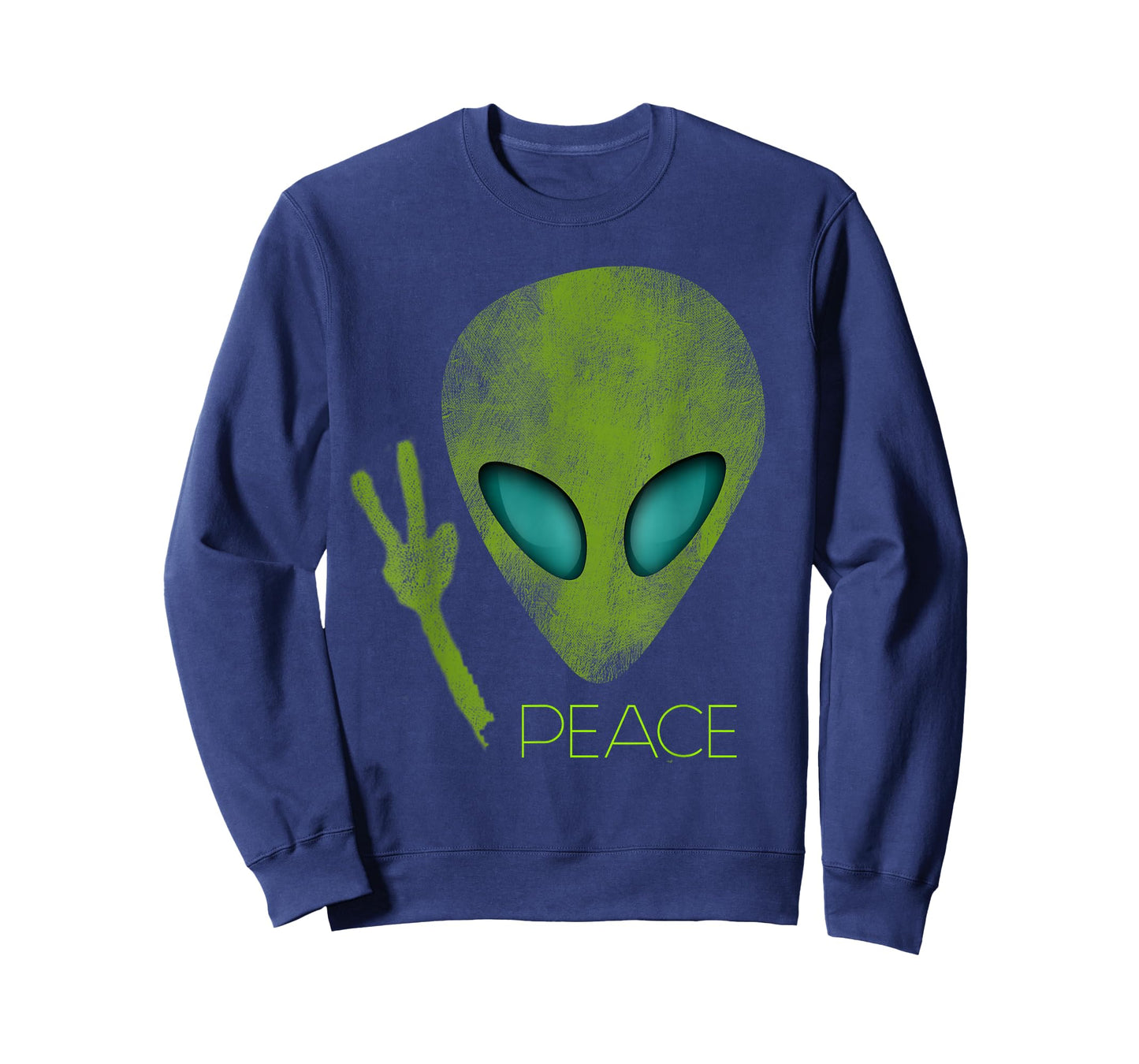 Alien Peace Cool Funny Cute UFO Lover Birthday Gift T-Shirt