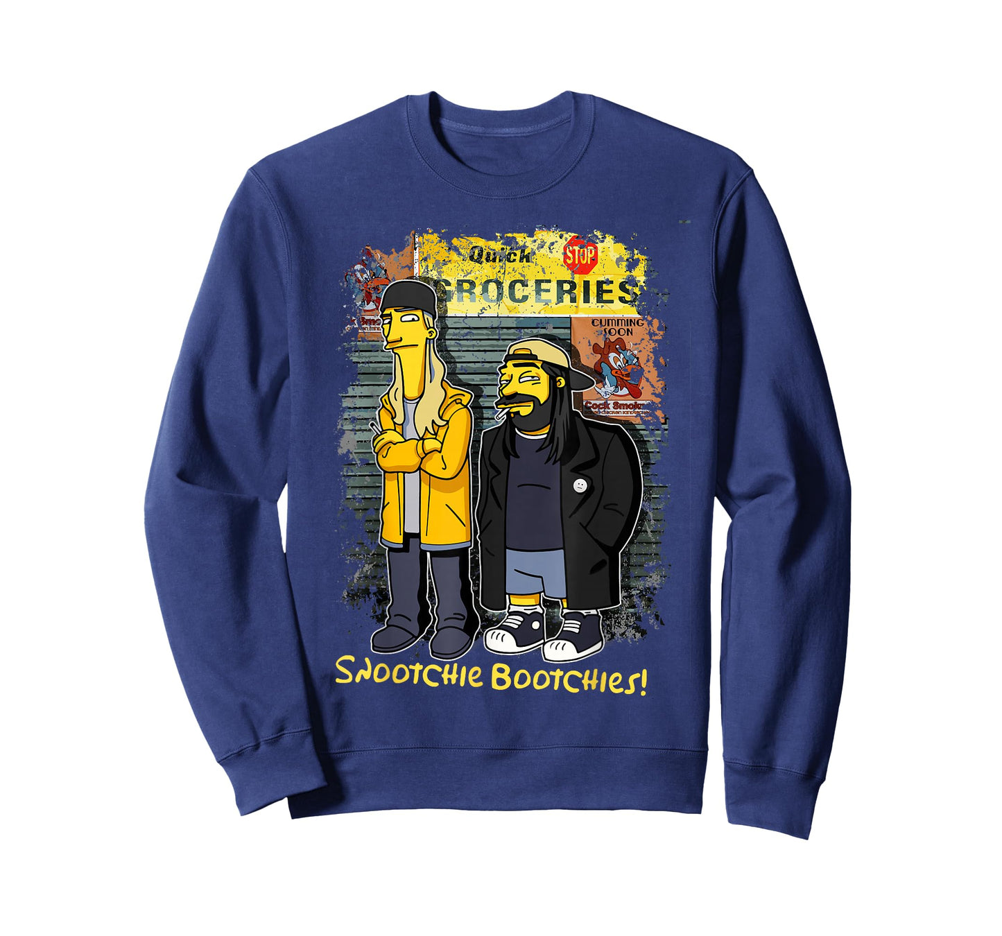 Kevin Smith Jay & Silent Bob Remix Springfield Quick Stop T-Shirt