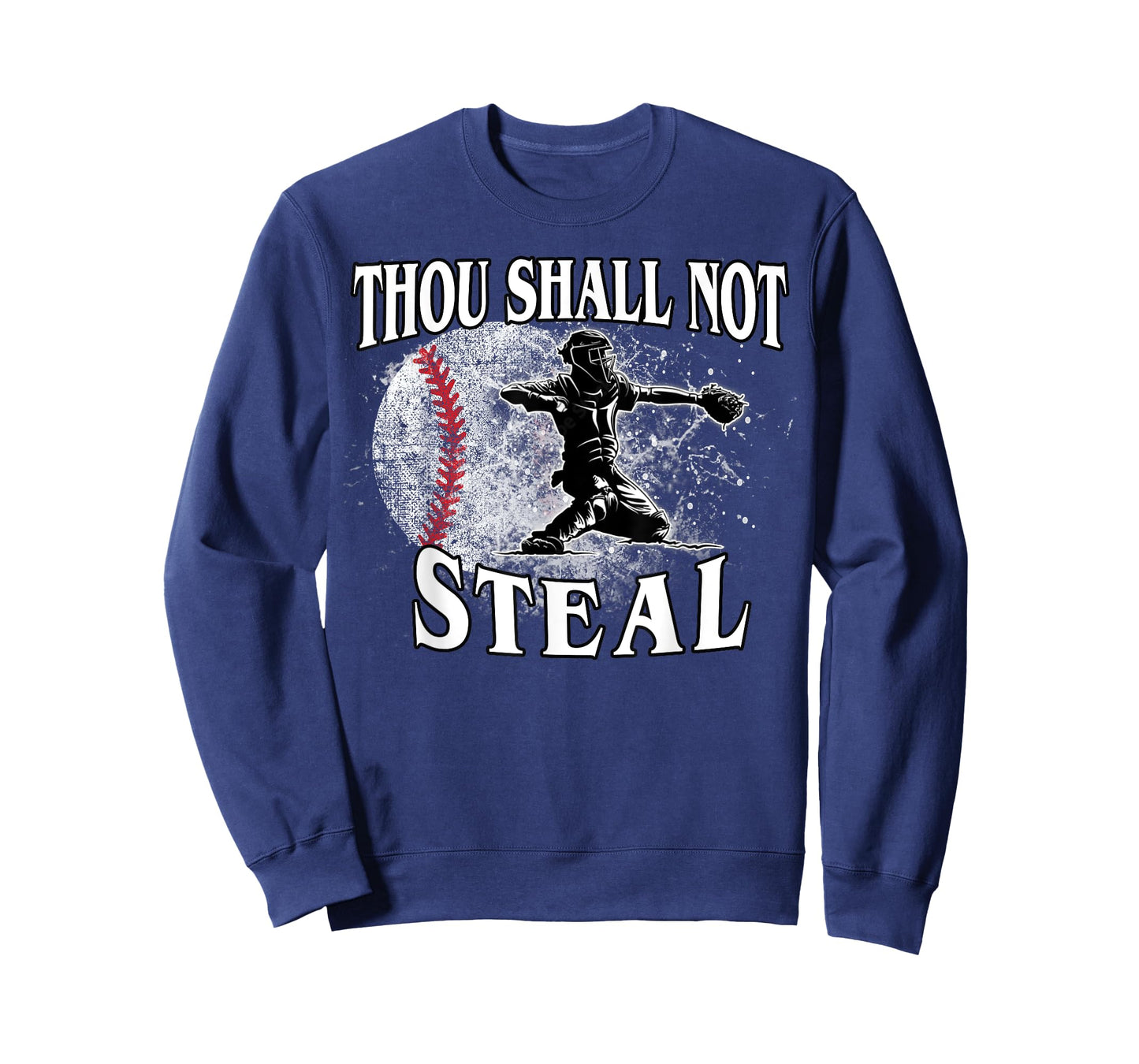 Baseball Catcher Thou Shall Not Steal T-Shirt