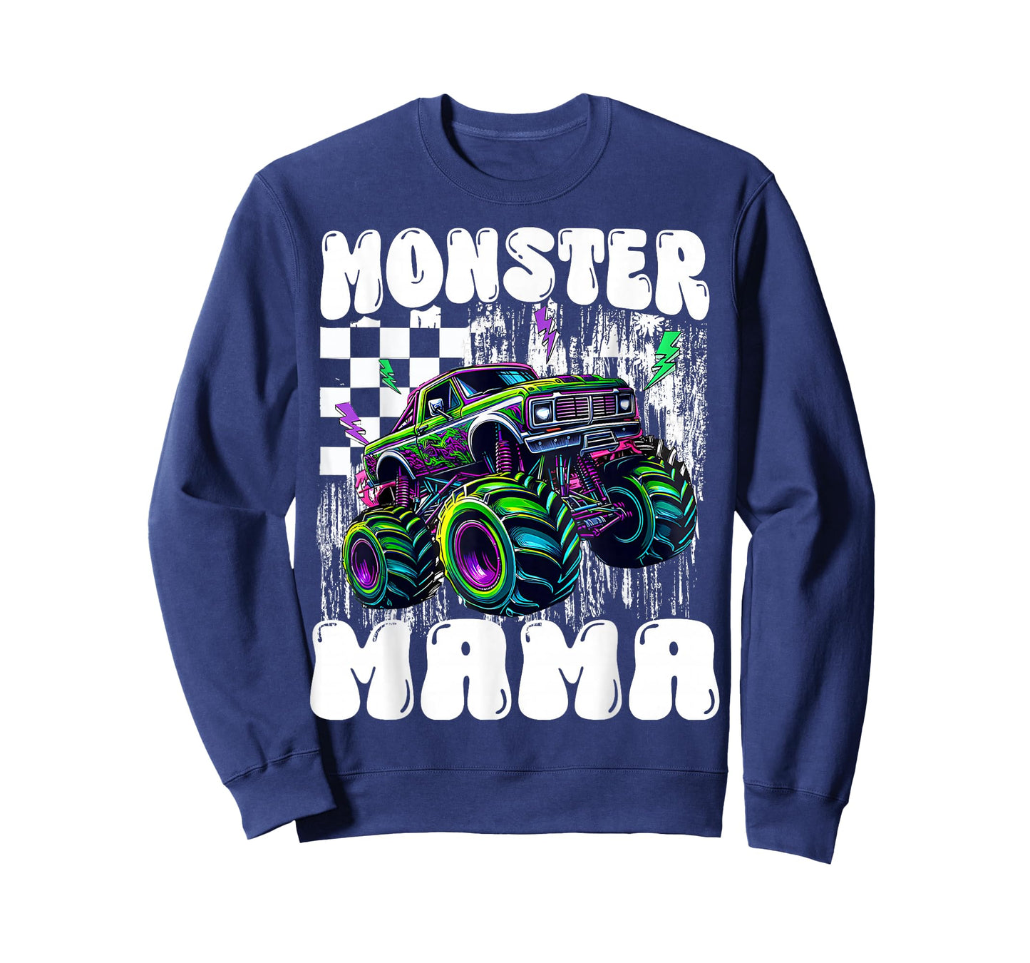 Monster Truck Mom Mama Of The Birthday Boy Family Matching T-Shirt