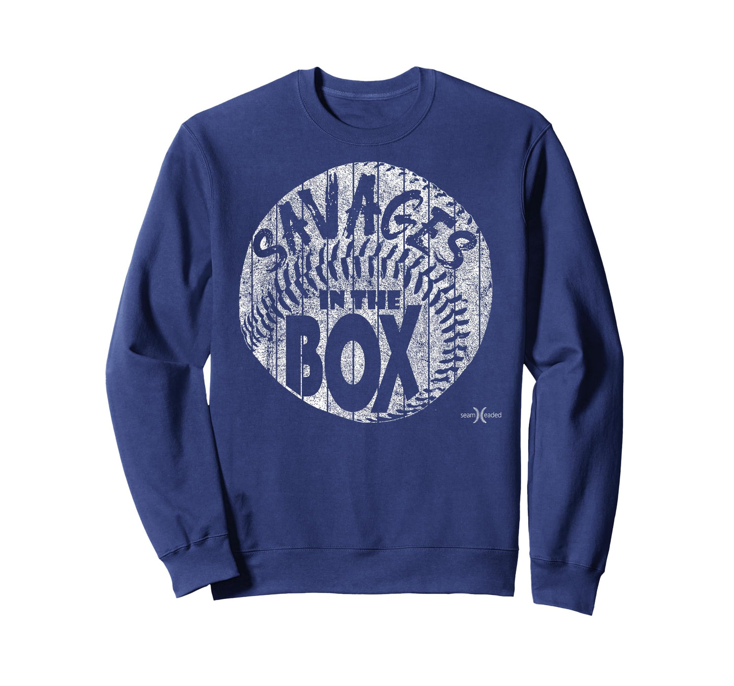 Vintage Savages in the Box Baseball T-Shirt