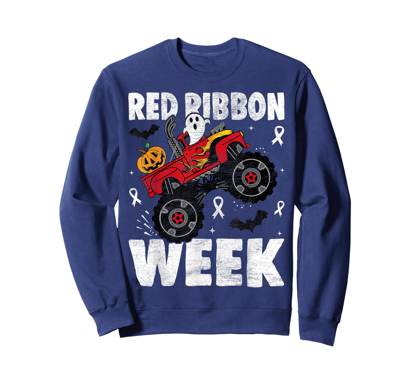 Red Ribbon Week Awareness Halloween Women Men Toddler Kids T-Shirt