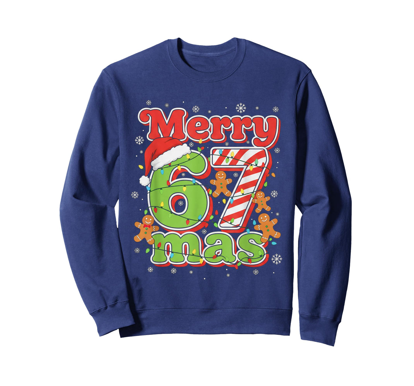 Funny Merry 67 mas Christmas Holiday Women Kids Xmas Ugly T-Shirt