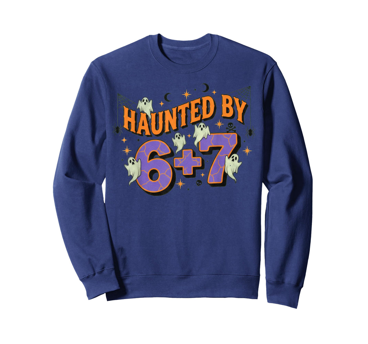 67 Meme Halloween Costume Haunted by 6-7 T-Shirt