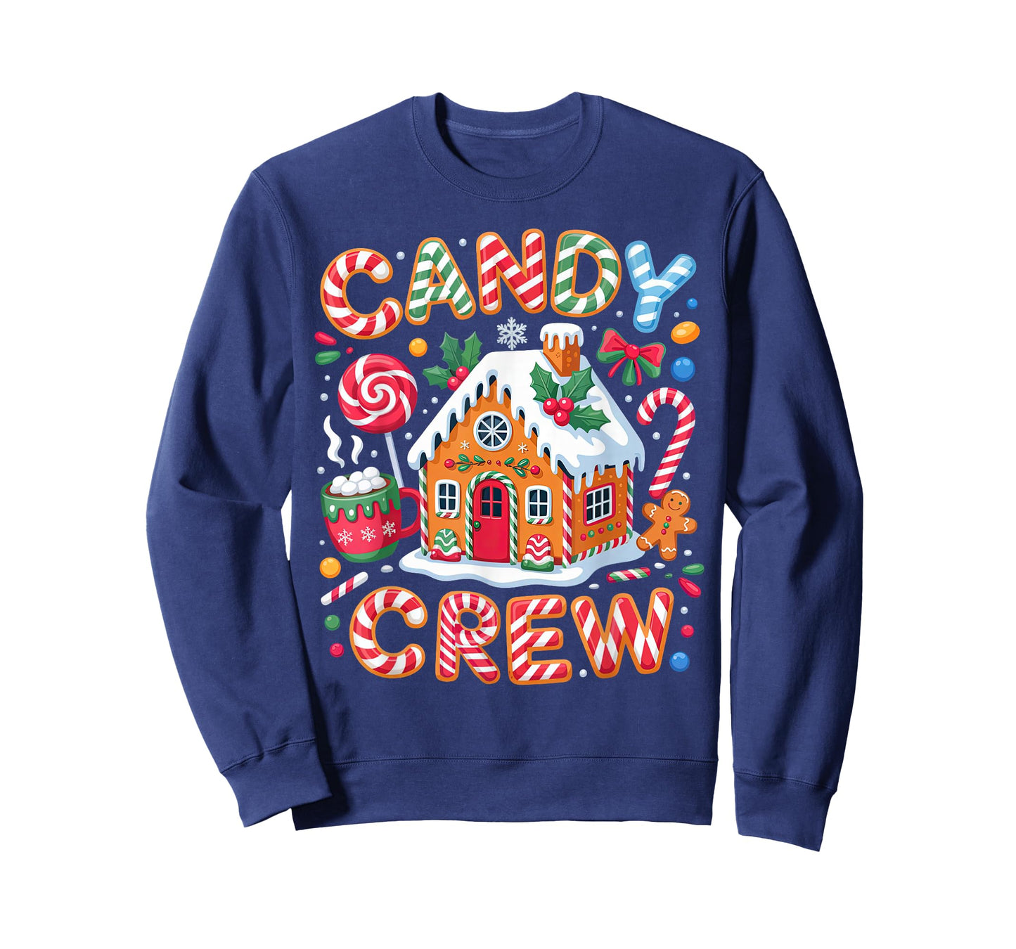 Candy Crew Christmas Candy Land Kids Candy Crew Christmas T-Shirt