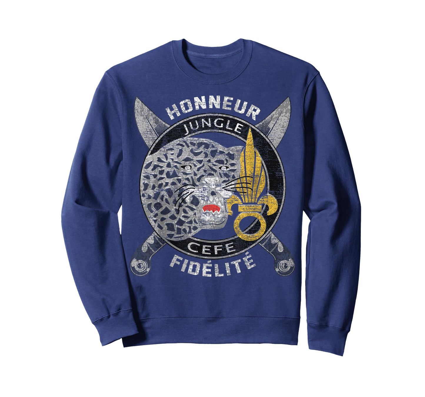 French Legion Etrangere Foreign French Army Jungle Warfare T-Shirt