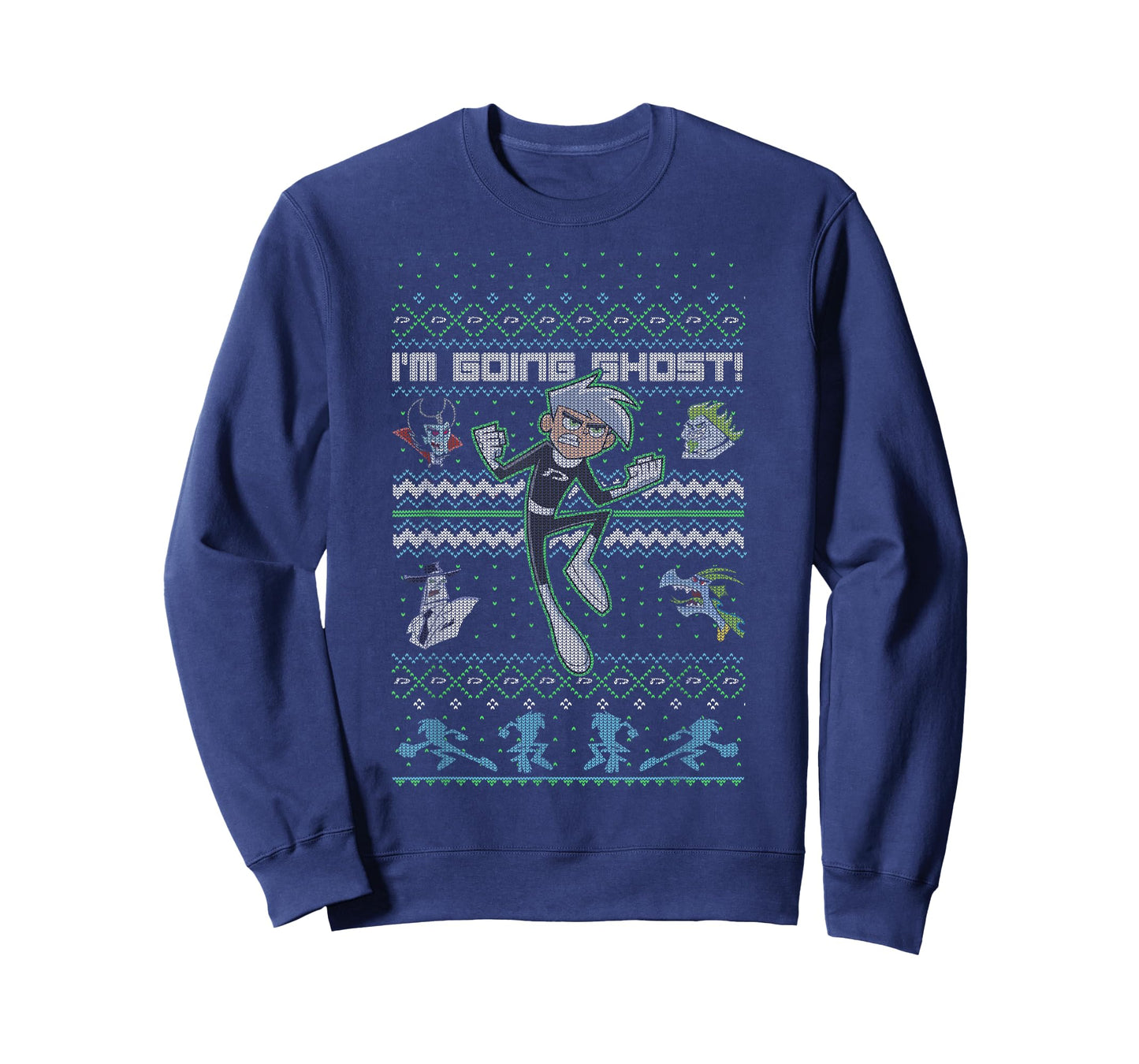 Danny Phantom Christmas I'm Going Ghost Ugly Sweater T-Shirt