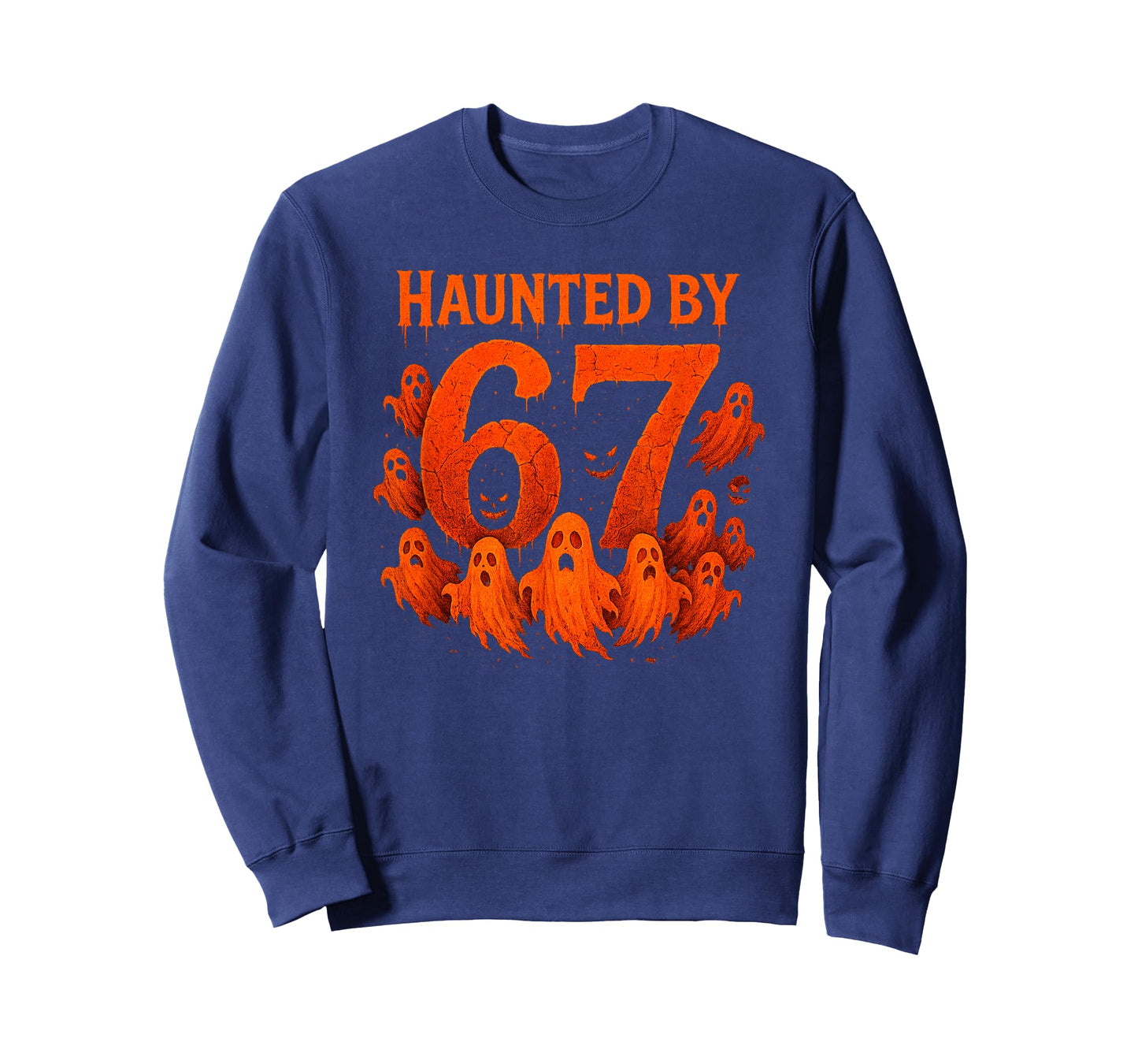 Haunted by 67 Six Seven 6 7 Meme Gen Alpha Halloween Shirt T-Shirt