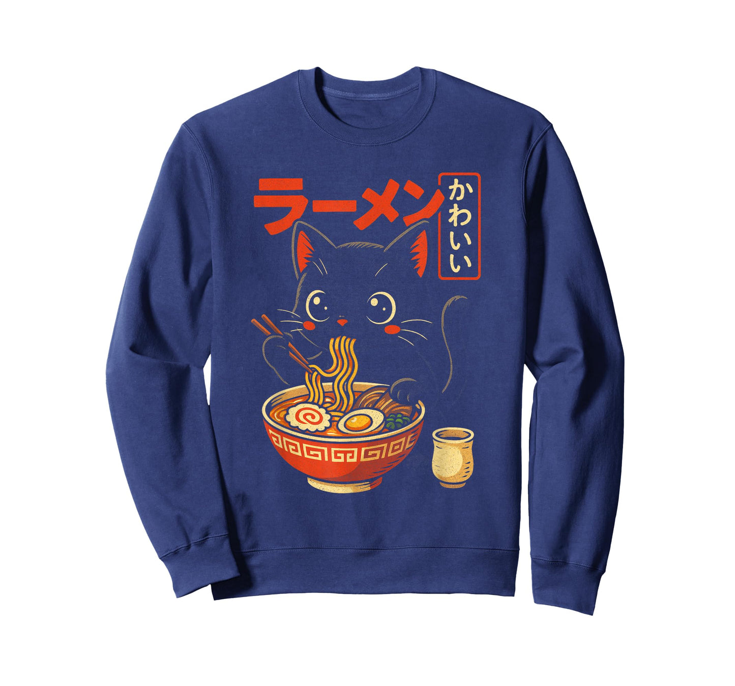 Cat Ramen Vintage Aesthetic T-Shirt
