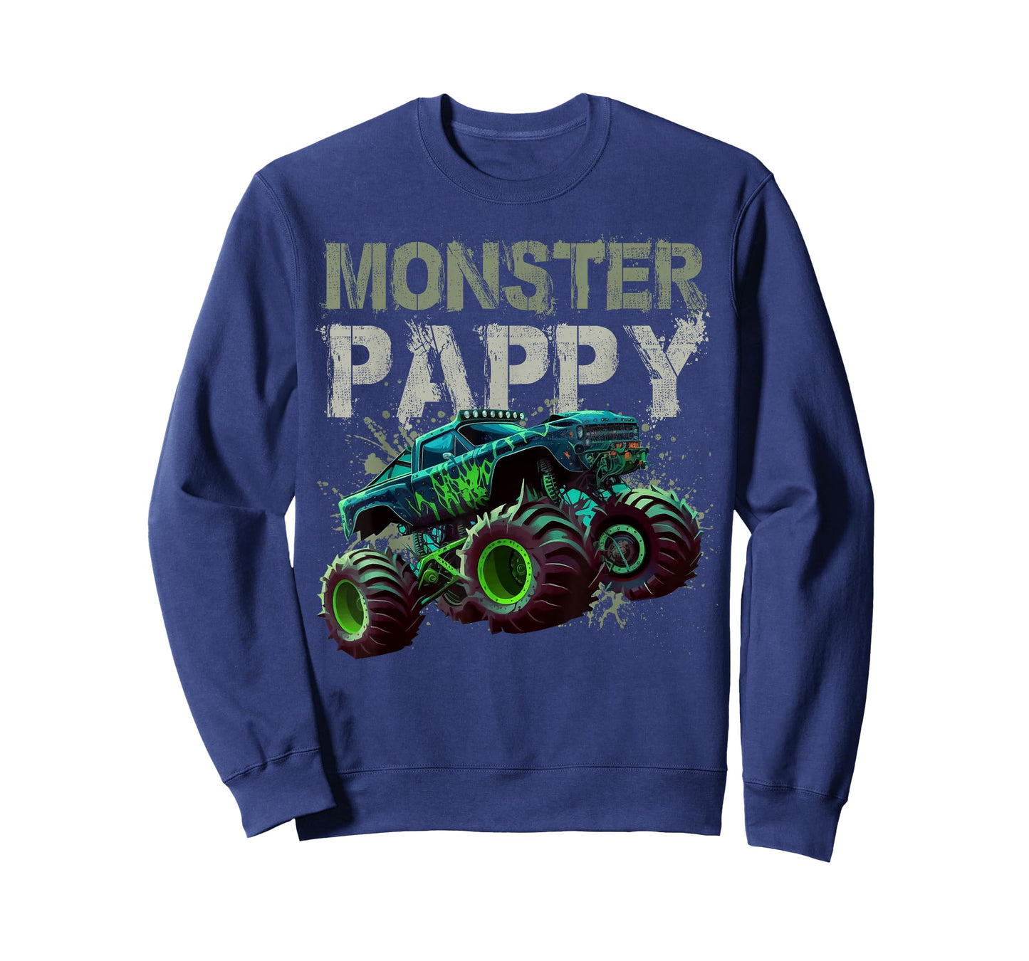 Monster Truck Pappy Family Matching Monster Truck Lovers T-Shirt