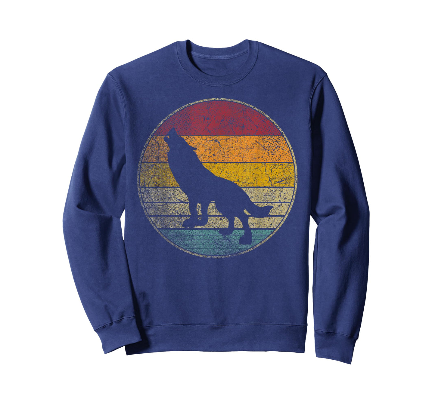 Wolf Wolves Shirt Love Sun Retro Vintage 70s 80s 90s Gift T-Shirt