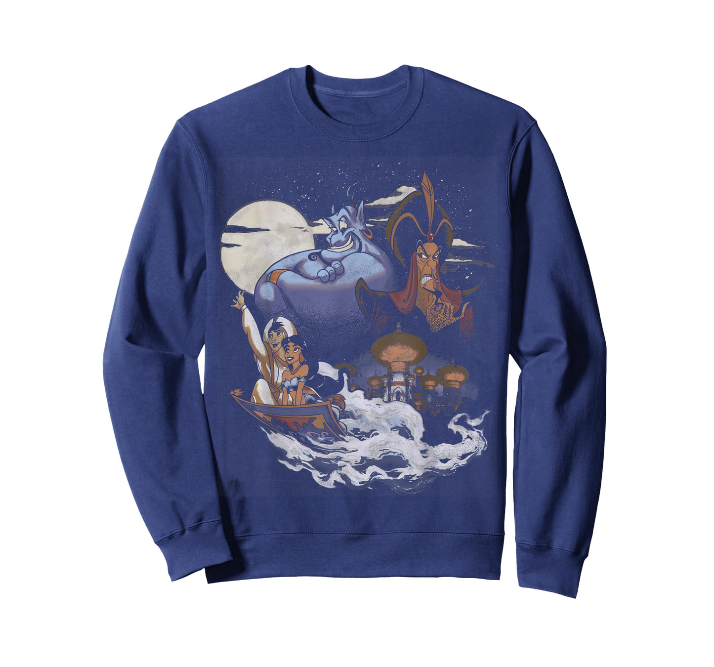 Disney Aladdin Winds of Agrabah Main Cast Graphic T-Shirt T-Shirt