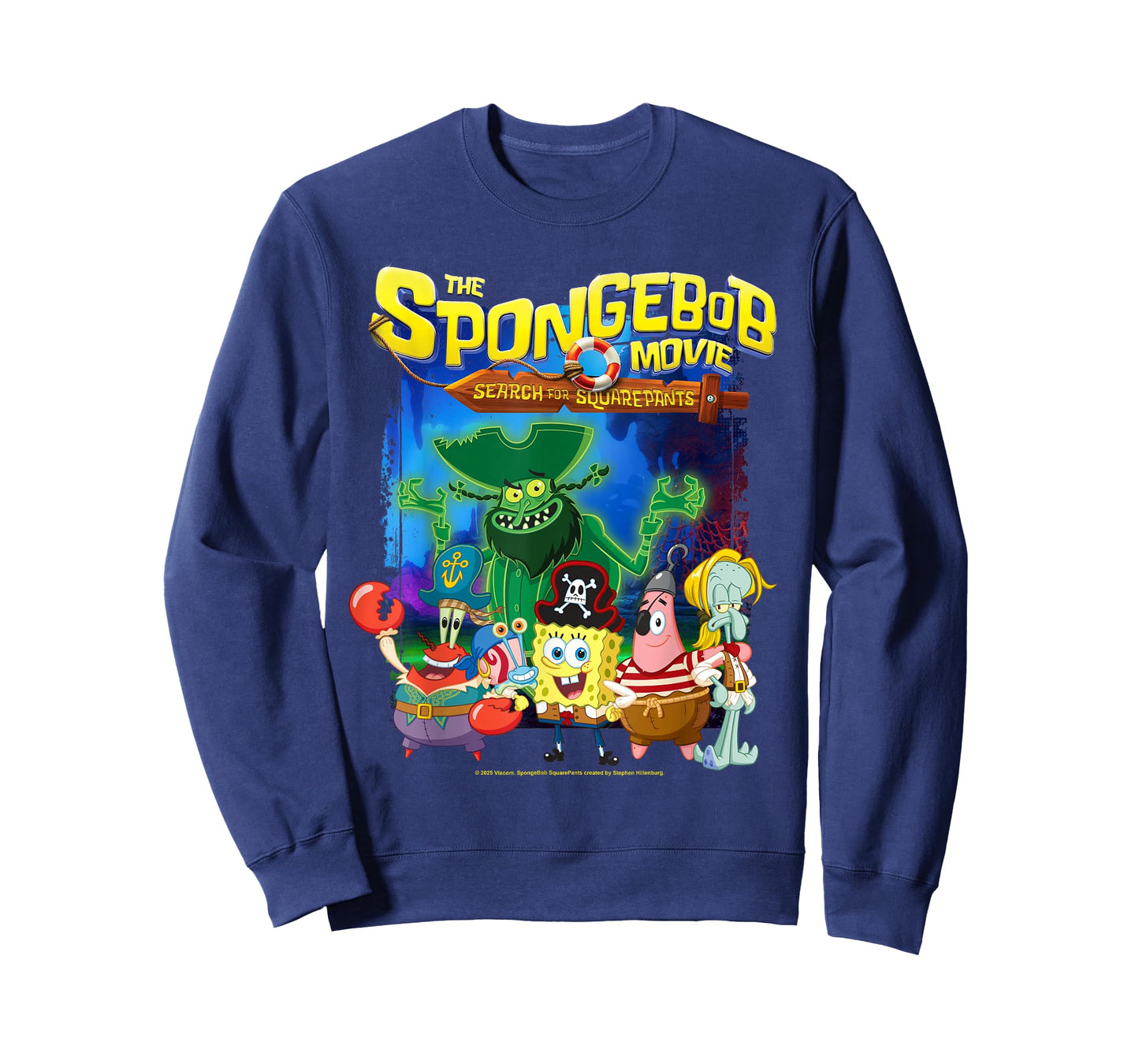Spongebob Movie (2025) Crew Lineup T-Shirt