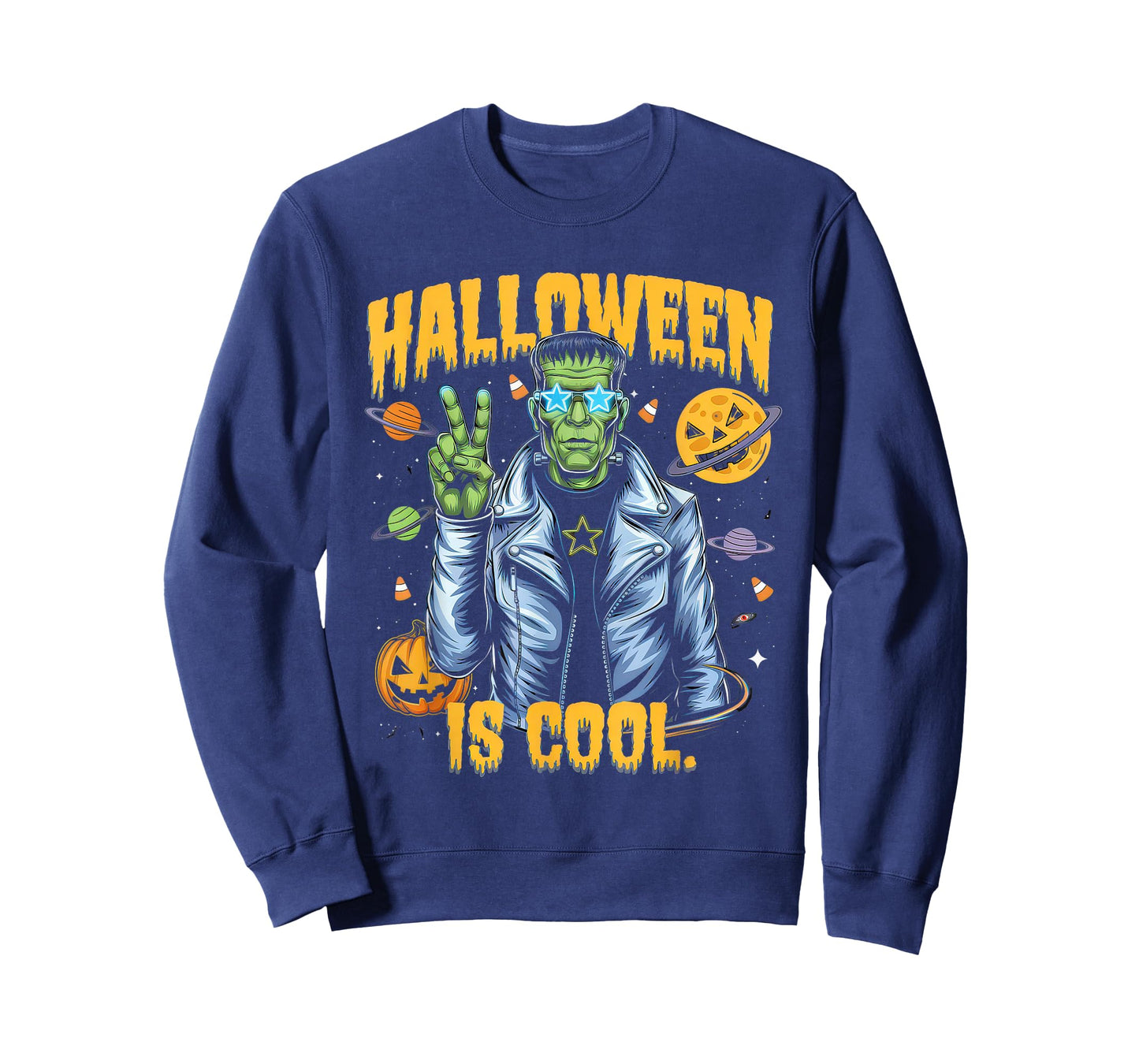 Halloween is Cool Tshirt Women Men Frankenstein Monster T-Shirt