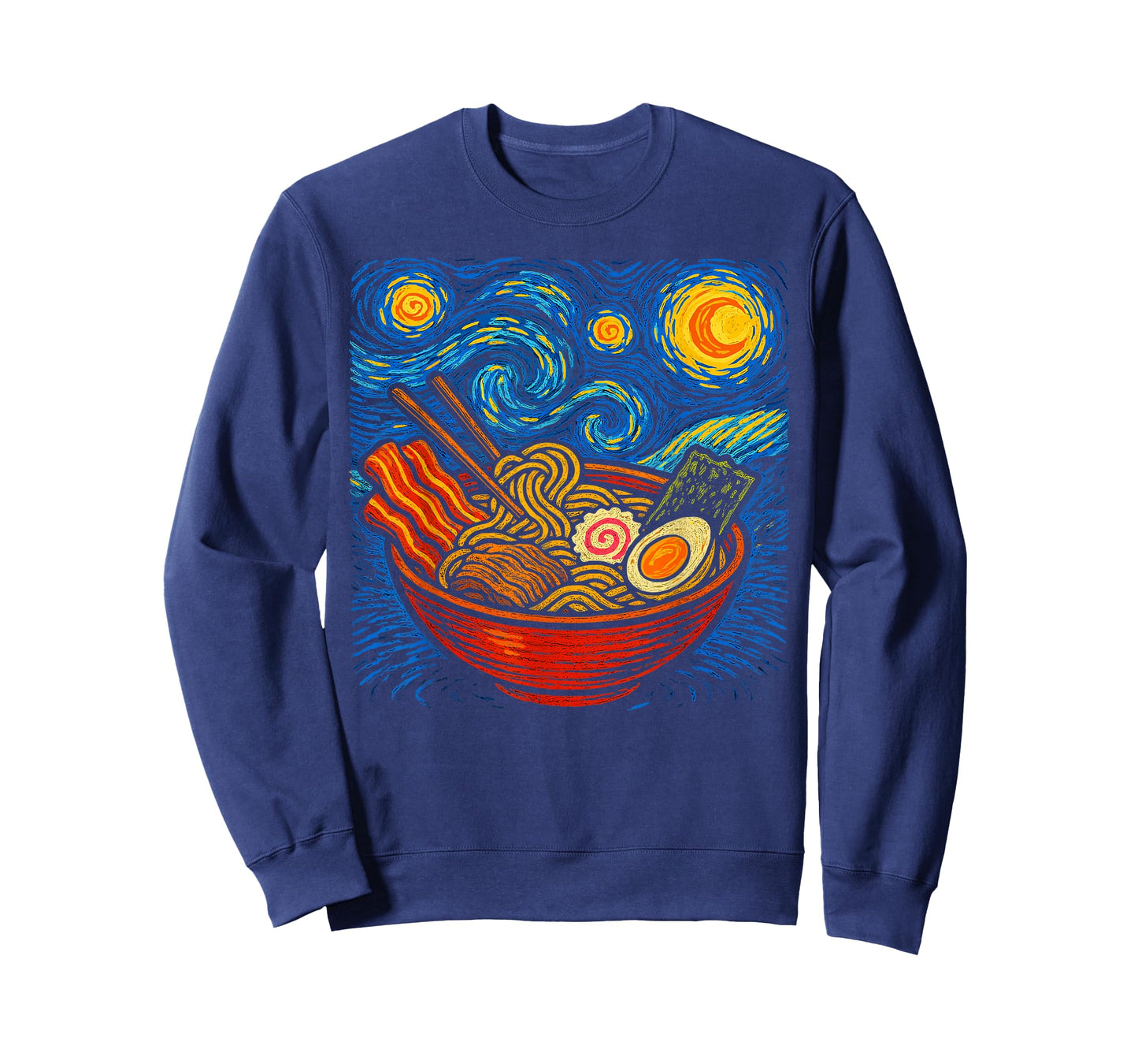 Novelty Art Drawing Men Women Kids Funny Ramen T-Shirt