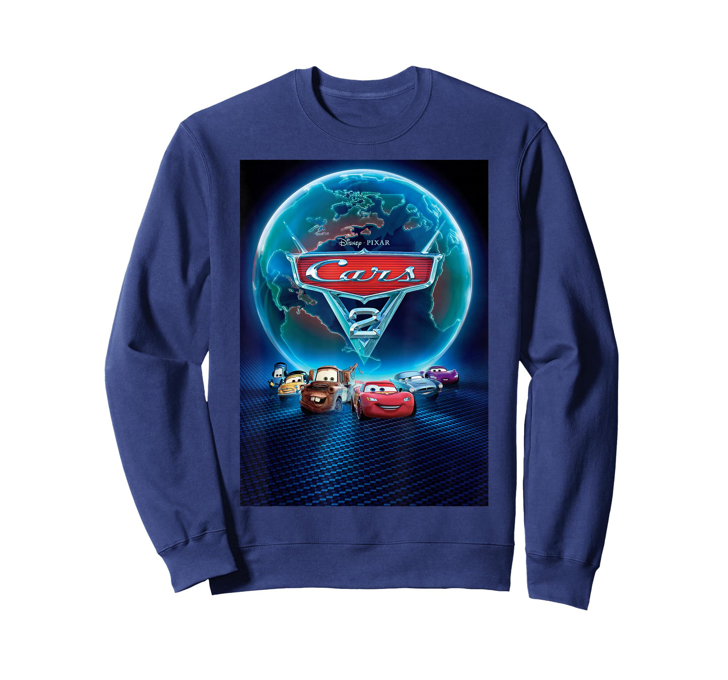 Disney Pixar Cars 2 Classic Movie Poster T-Shirt