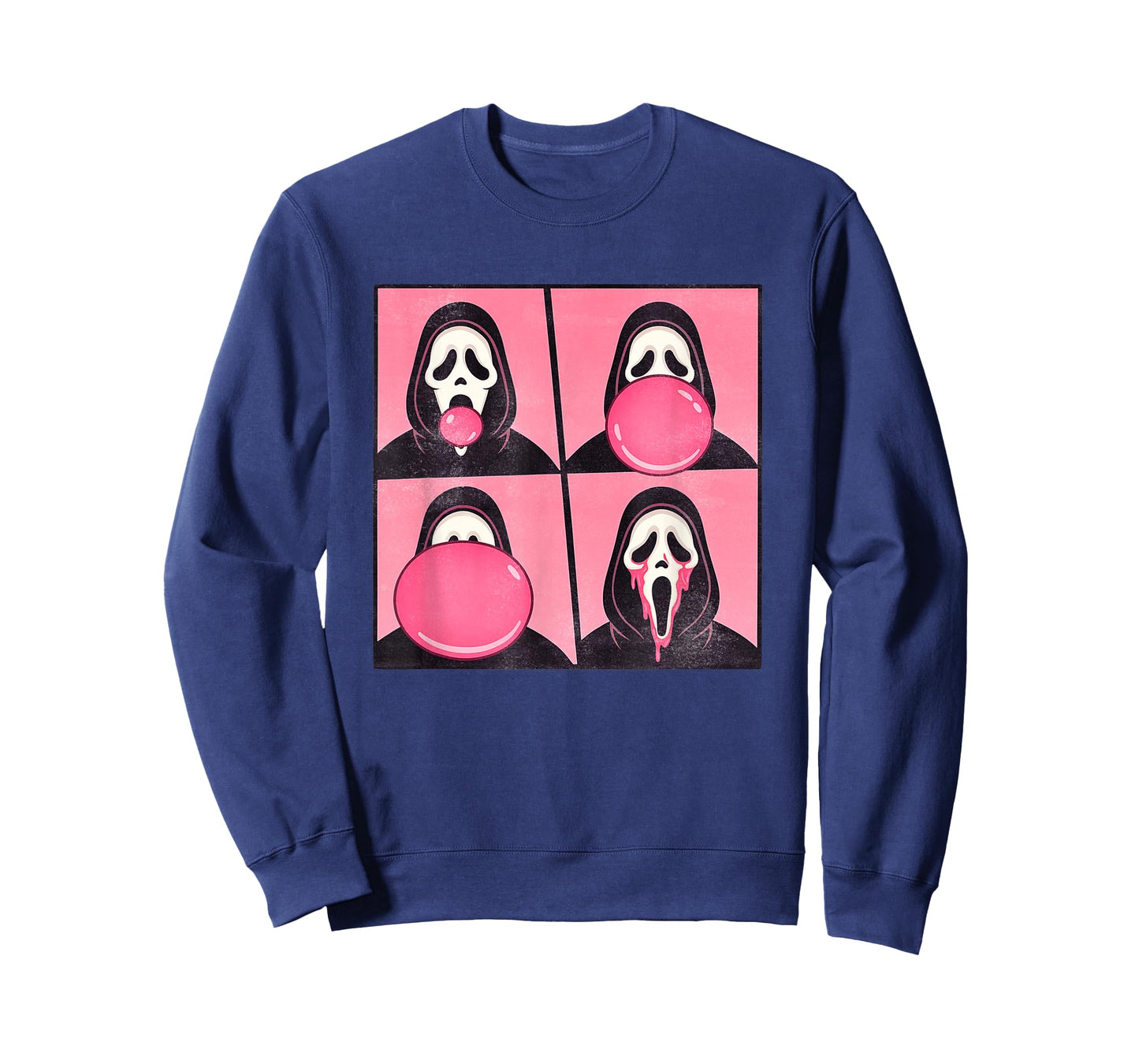 Spooky Pink Halloween Ghost Bubblegum October Awareness T-Shirt