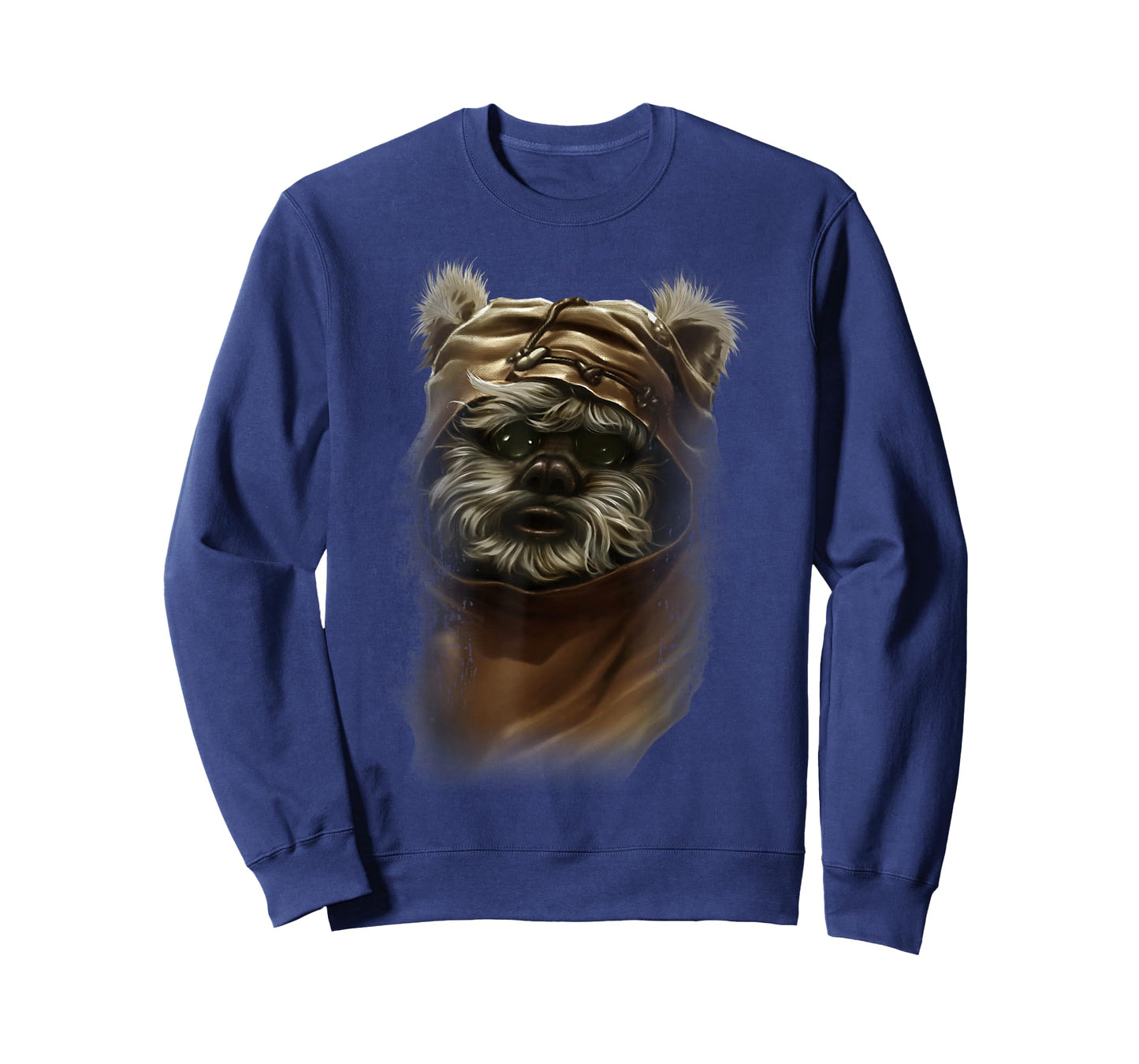 Star Wars Wicket Ewok Portrait Painting Graphic T-Shirt T-Shirt