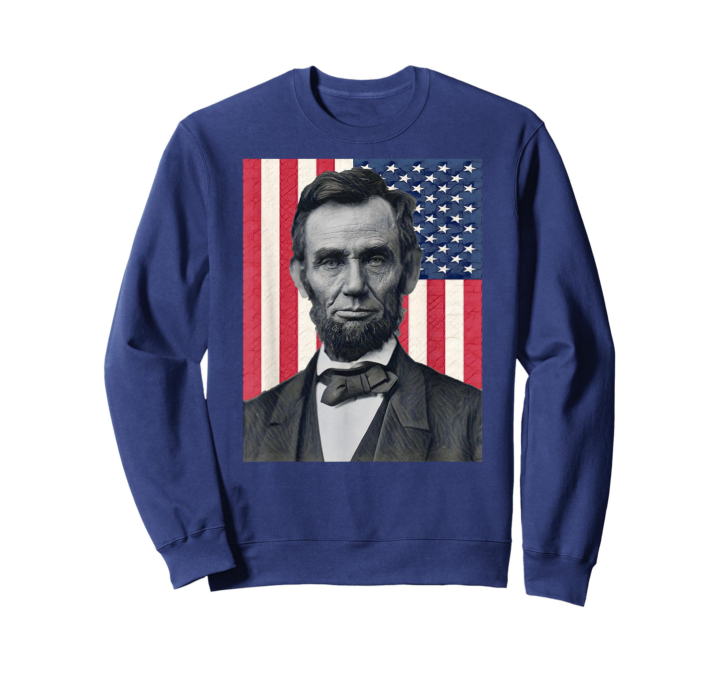 Abraham Abe Lincoln July 4th Holiday USA President Patriot T-Shirt