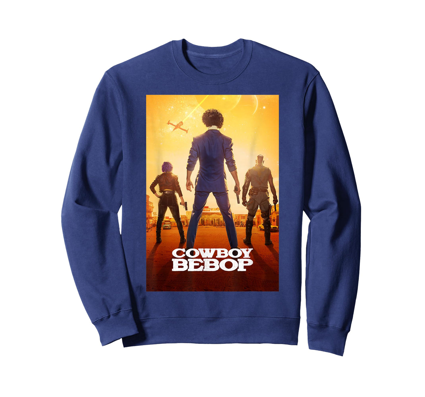 Cowboy Bebop Trio Chase Poster T-Shirt