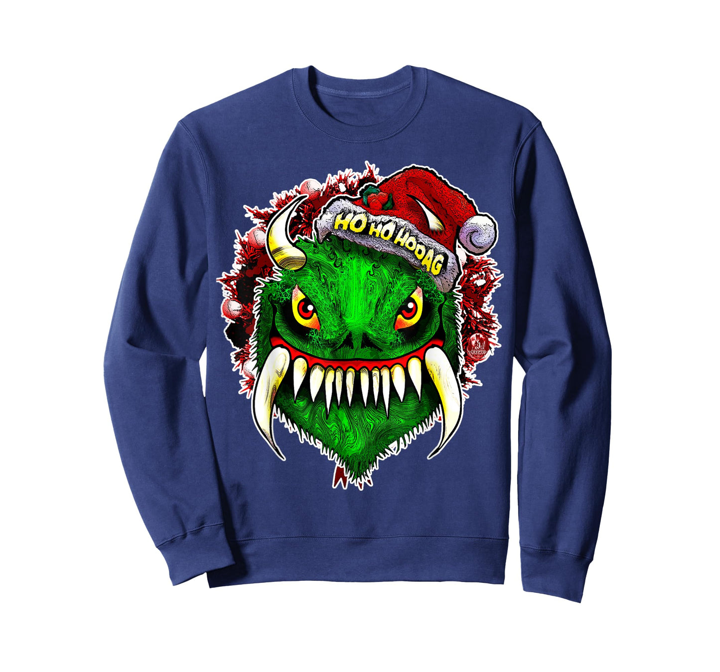 Funny Christmas Hodag Holiday Cryptid Monster Cryptozoology T-Shirt