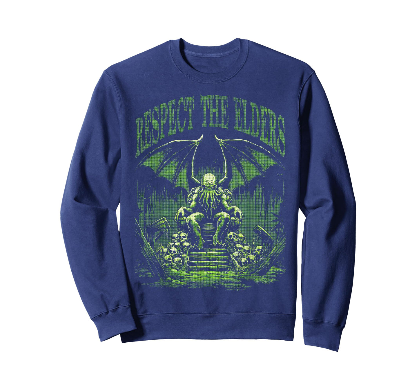 Cthulhu, Respect The Elders, Halftone Gothic Cthulhu T-Shirt