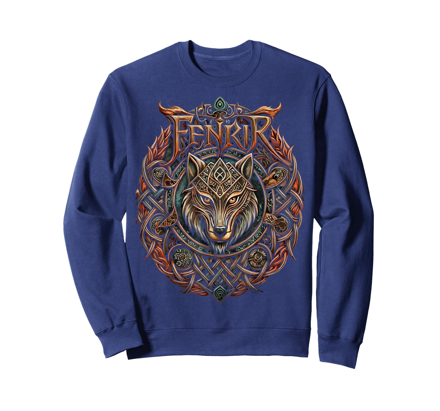 The Chains of Fenrir – Nordic Mythology & Fantasy Wolf T-Shirt