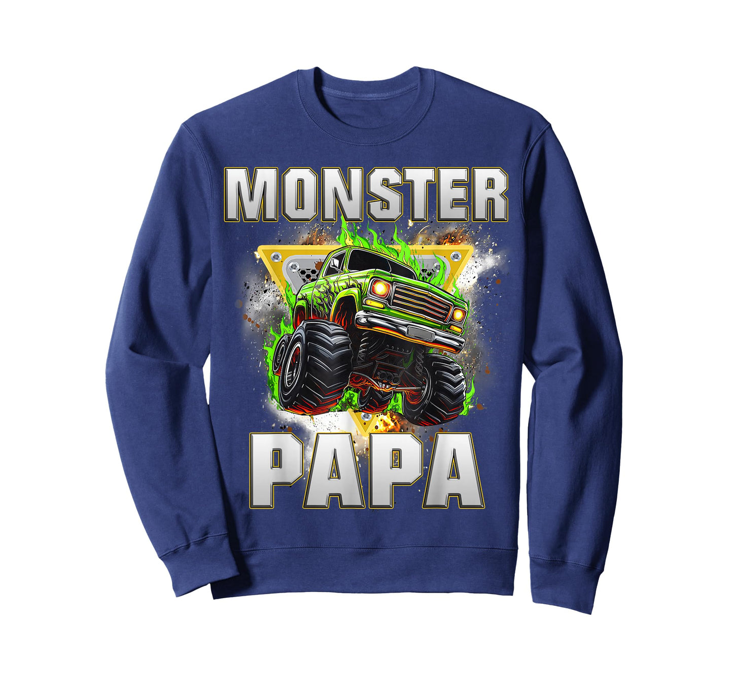 Monster Truck Papa Monster Truck Are My Jam Boys Kids T-Shirt