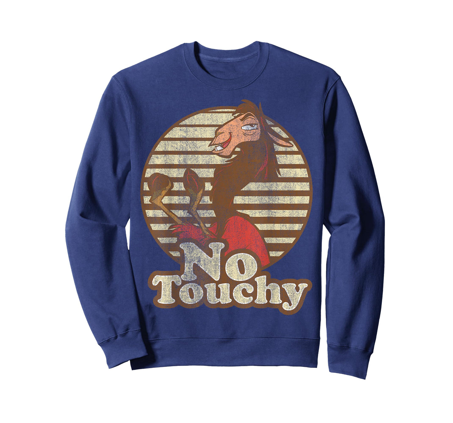 Disney Emperor's New Groove Kuzco Llama No Touchy Short Sleeve T-Shirt