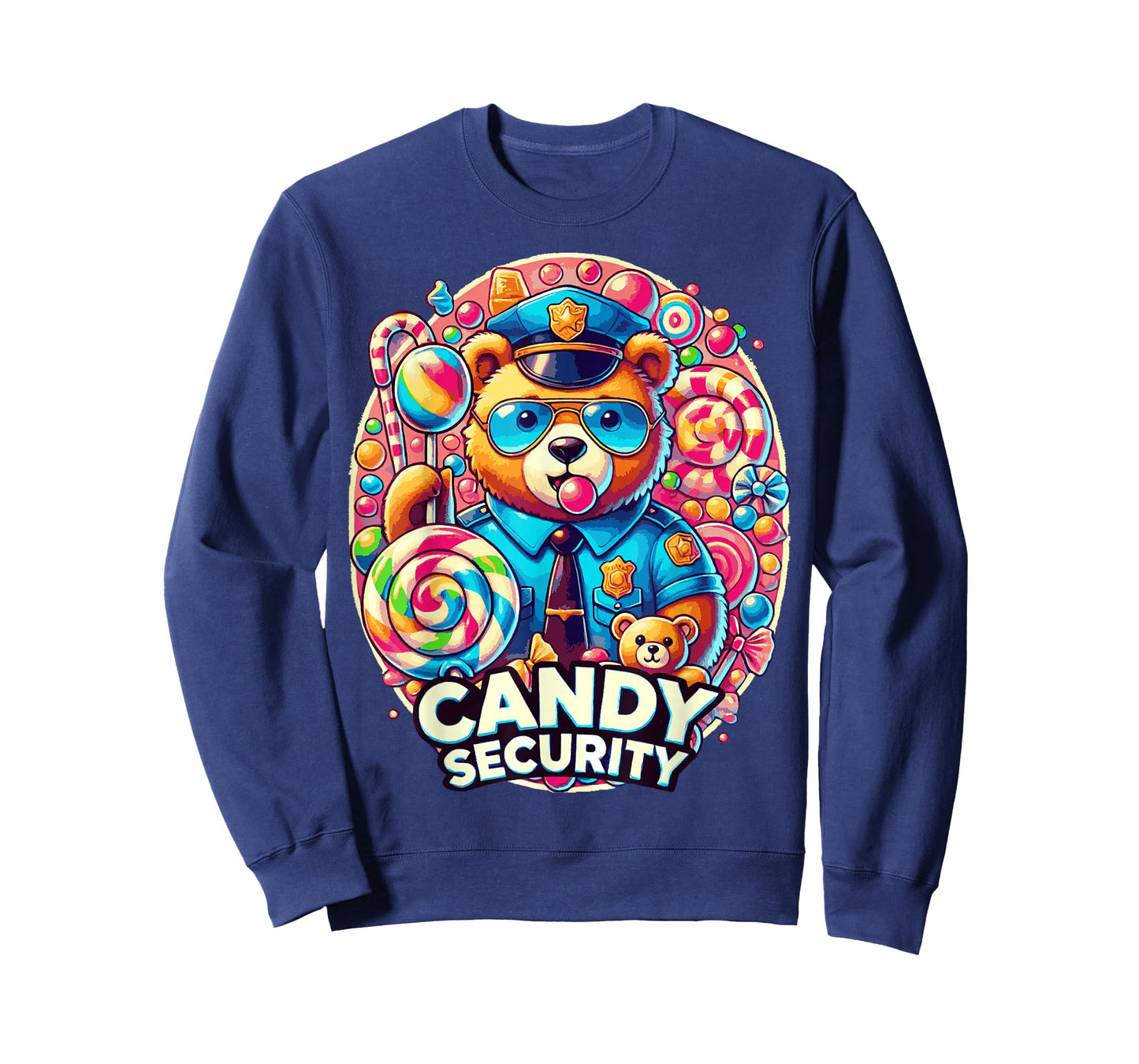 Candy Security Candyland Halloween Costume Kids Teens Adult T-Shirt