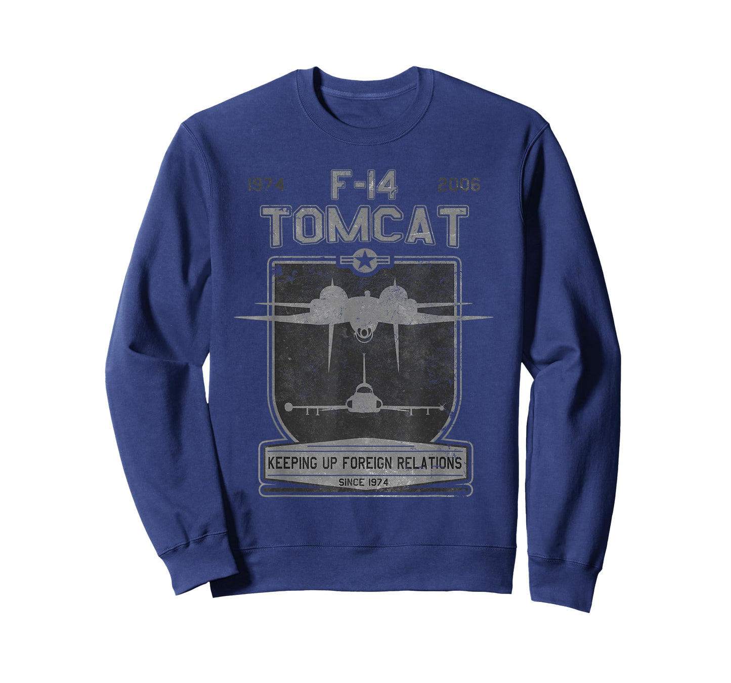 F-14 Tomcat Jet Keeping Up Foreign Relations T-shirt Men Women Girls Kids T-Shirt