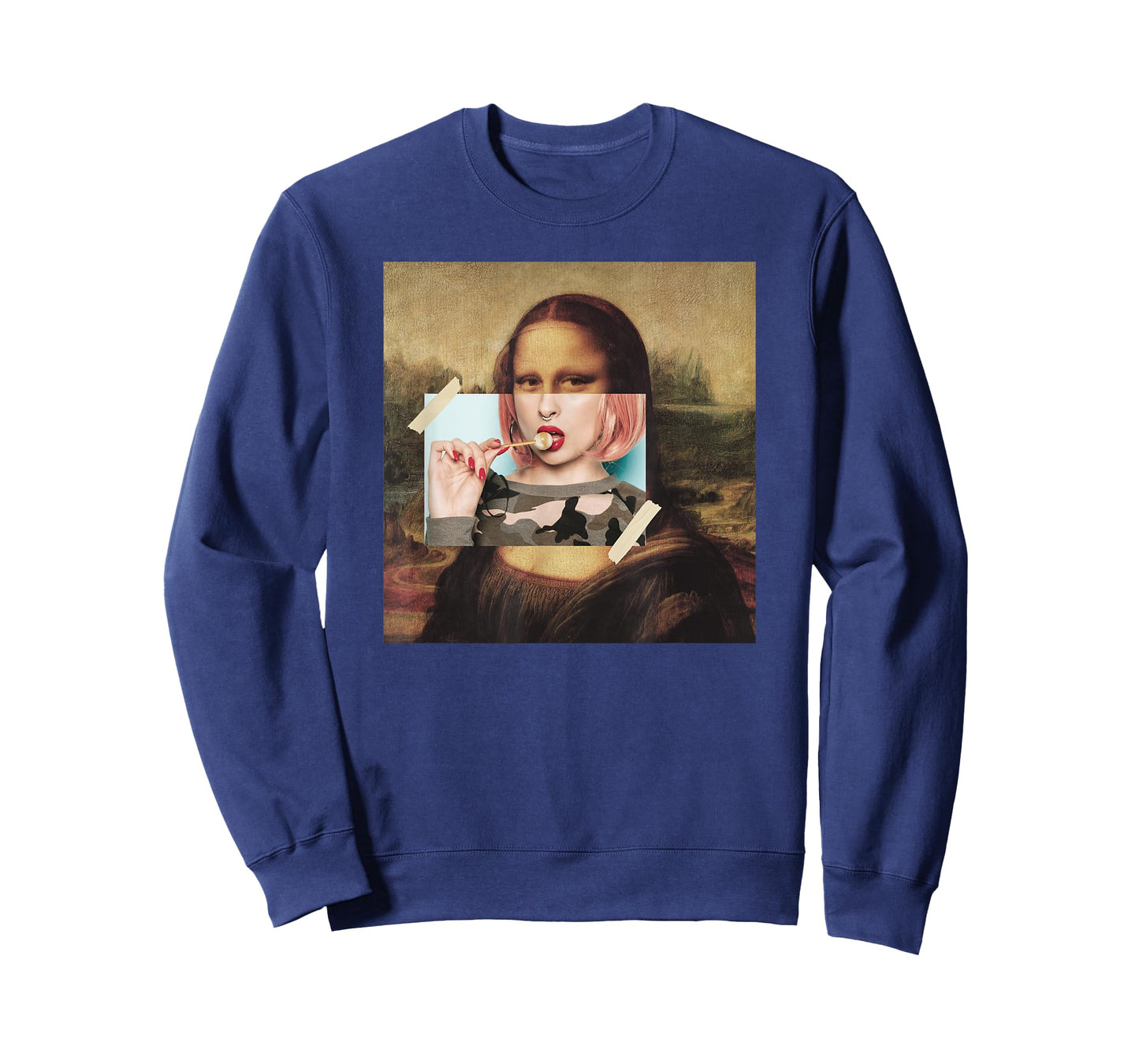 Aesthetic La Gioconda Mona Lisa E-Girl Pop Culture T-Shirt