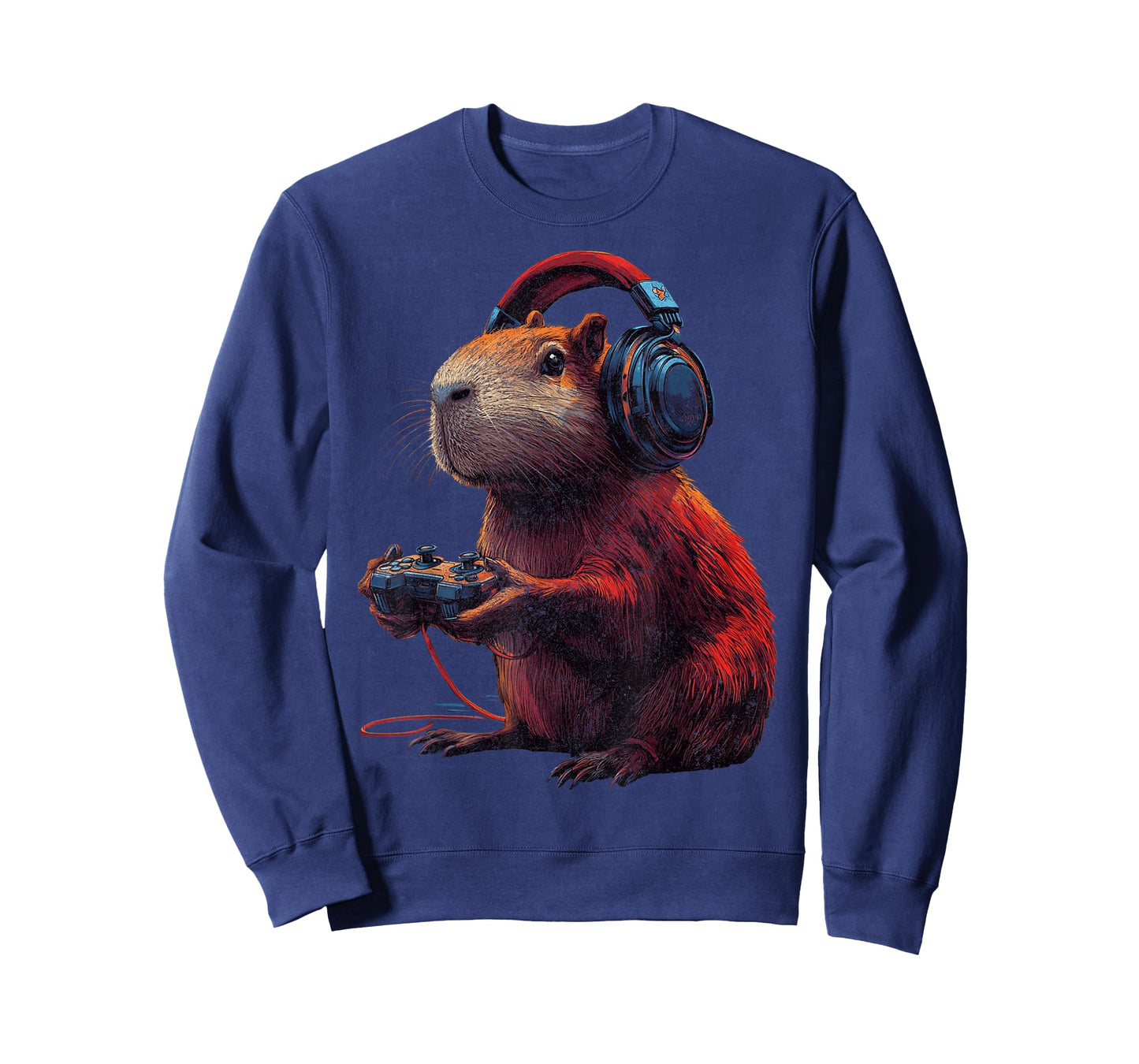 Funny Graphic Capybara Video Games for Gamer T-Shirt