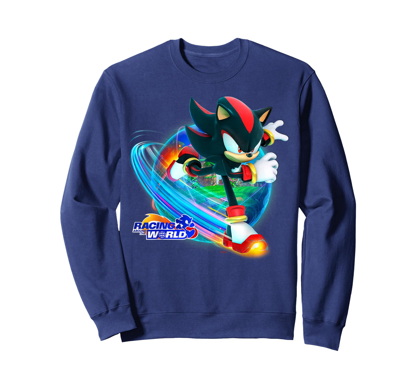 Sonic the Hedgehog - Racing Around the World Shadow T-Shirt