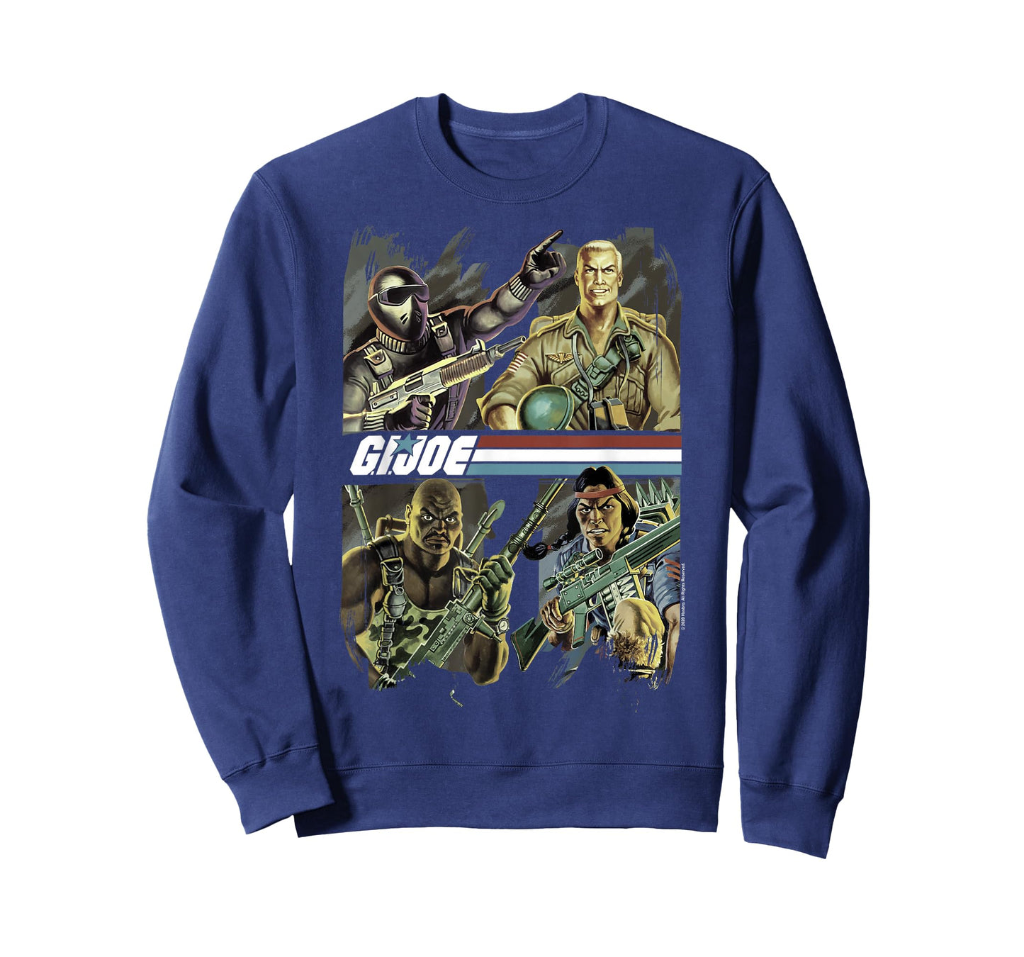 G.I. Joe Team Leader & Original Four Classic Comic Poster T-Shirt