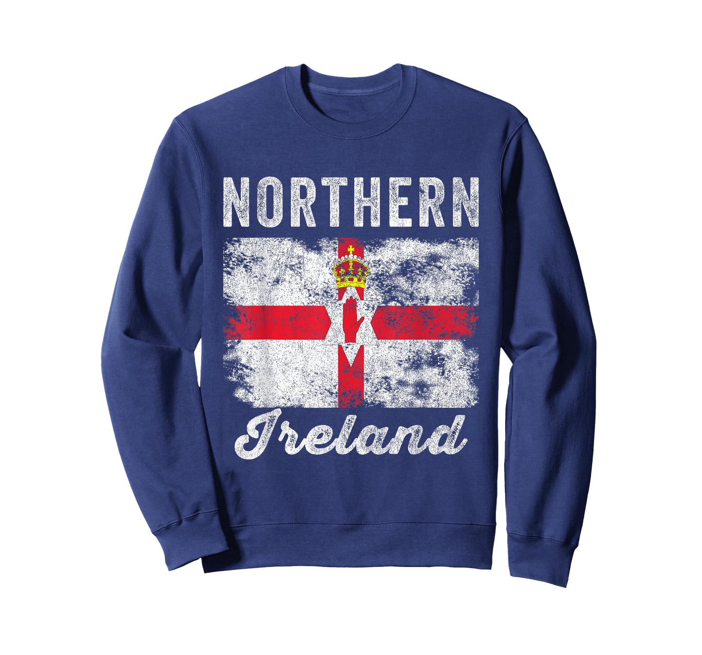 Northern Ireland Flag Distressed - Northern Irish Flag T-Shirt