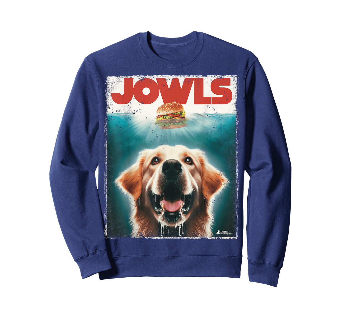 Light Golden Retriever Jowls Top, Paws Cream Lab Dog Mom Dad T-Shirt
