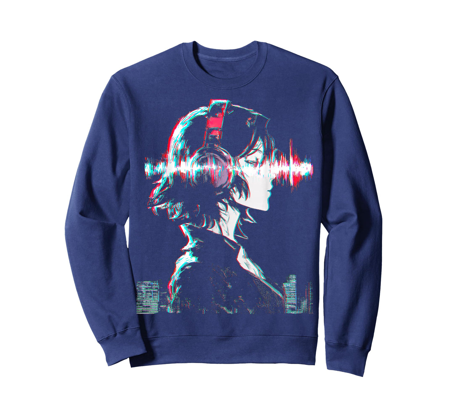 Anime DJ Music Headphones T-Shirt