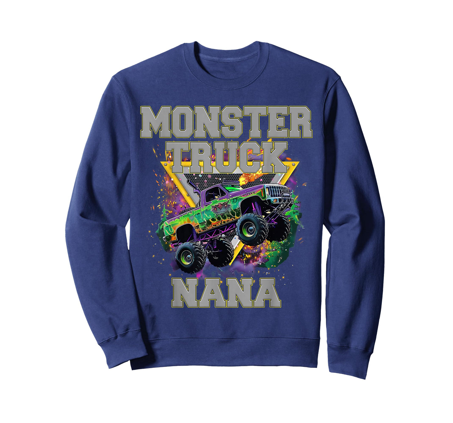 Monster Truck Nana Monster Truck Are My Jam Truck Lovers T-Shirt