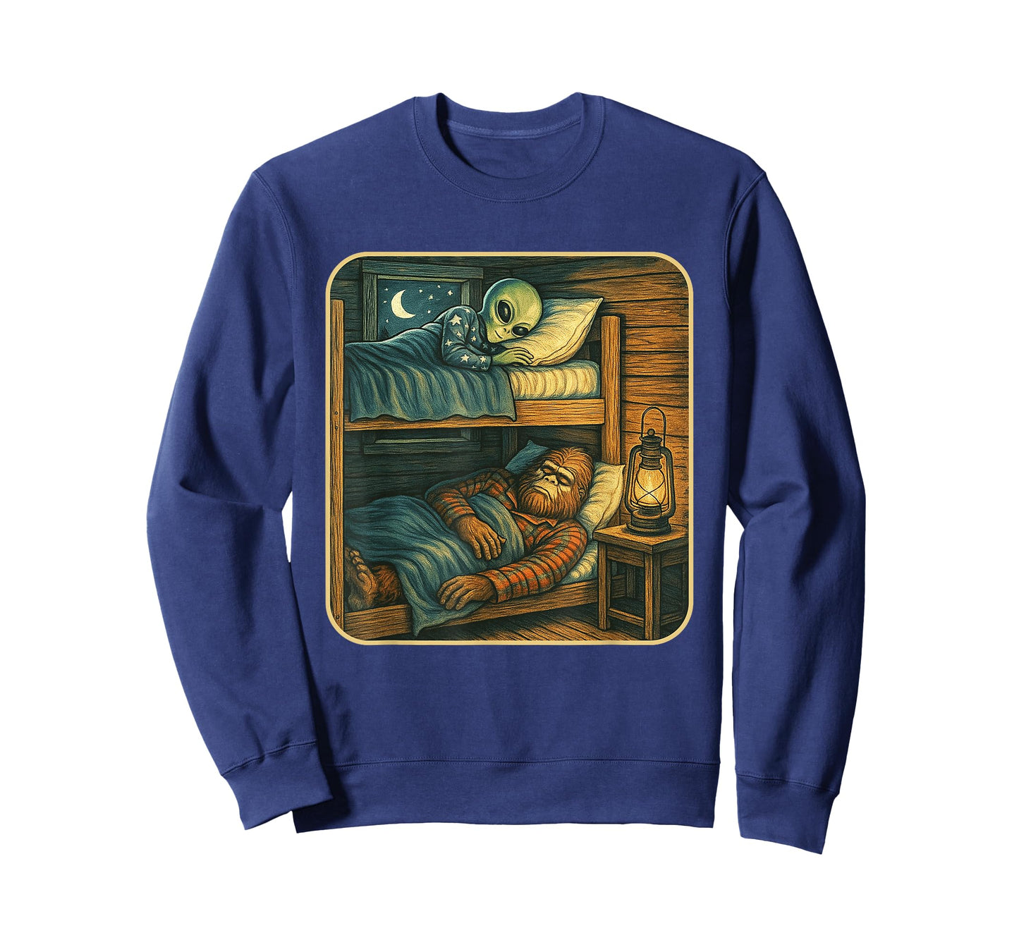 Mens Boys Sleep Shirt Bigfoot Kids Men Pajama Shirt PJ T-Shirt