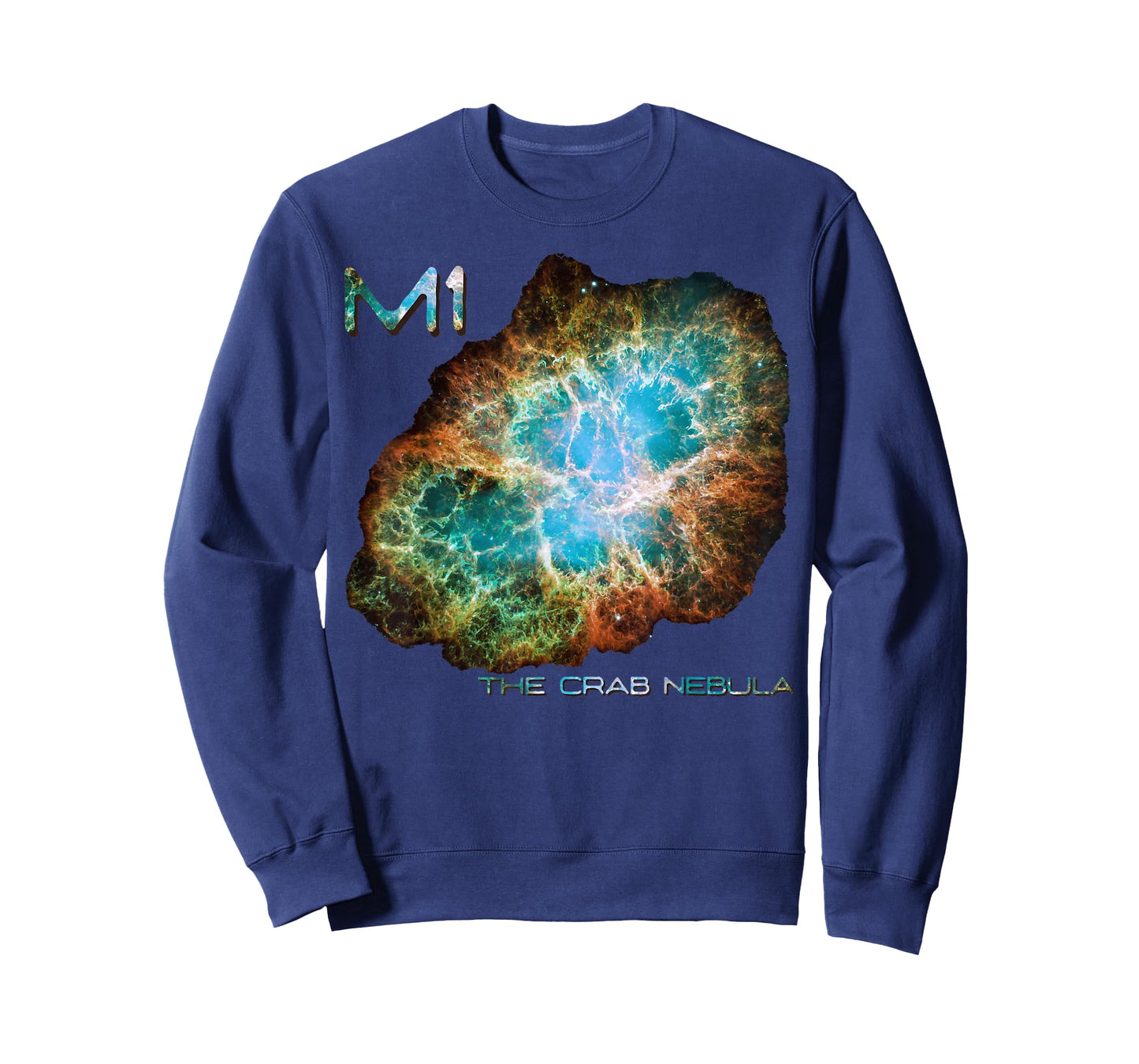 M1 The Crab Nebula Messier Object 1 Astronomy Astronaut T-Shirt
