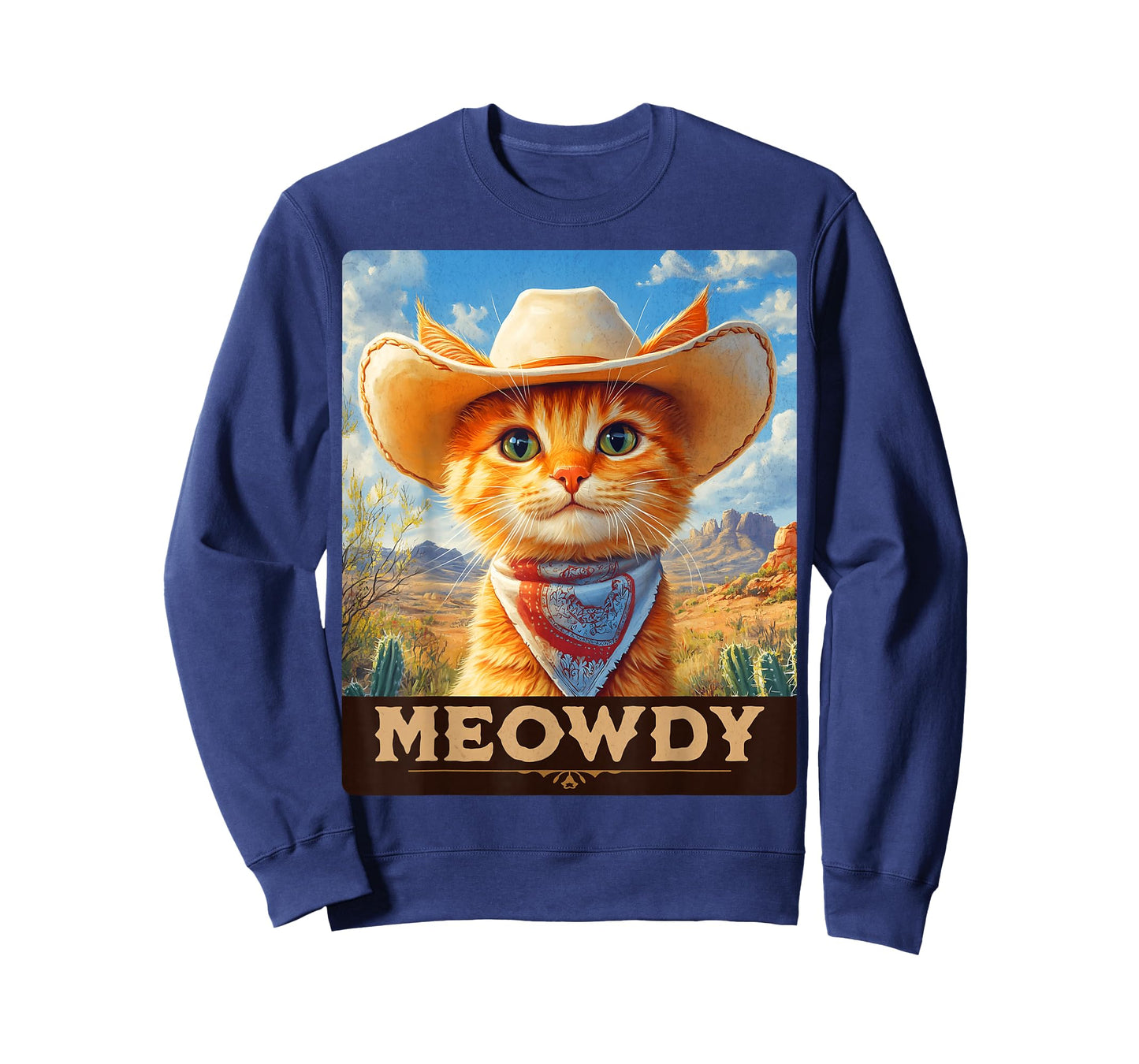 Meowdy, Cowboy: A Furry Friend in the Wild West, cat T-Shirt