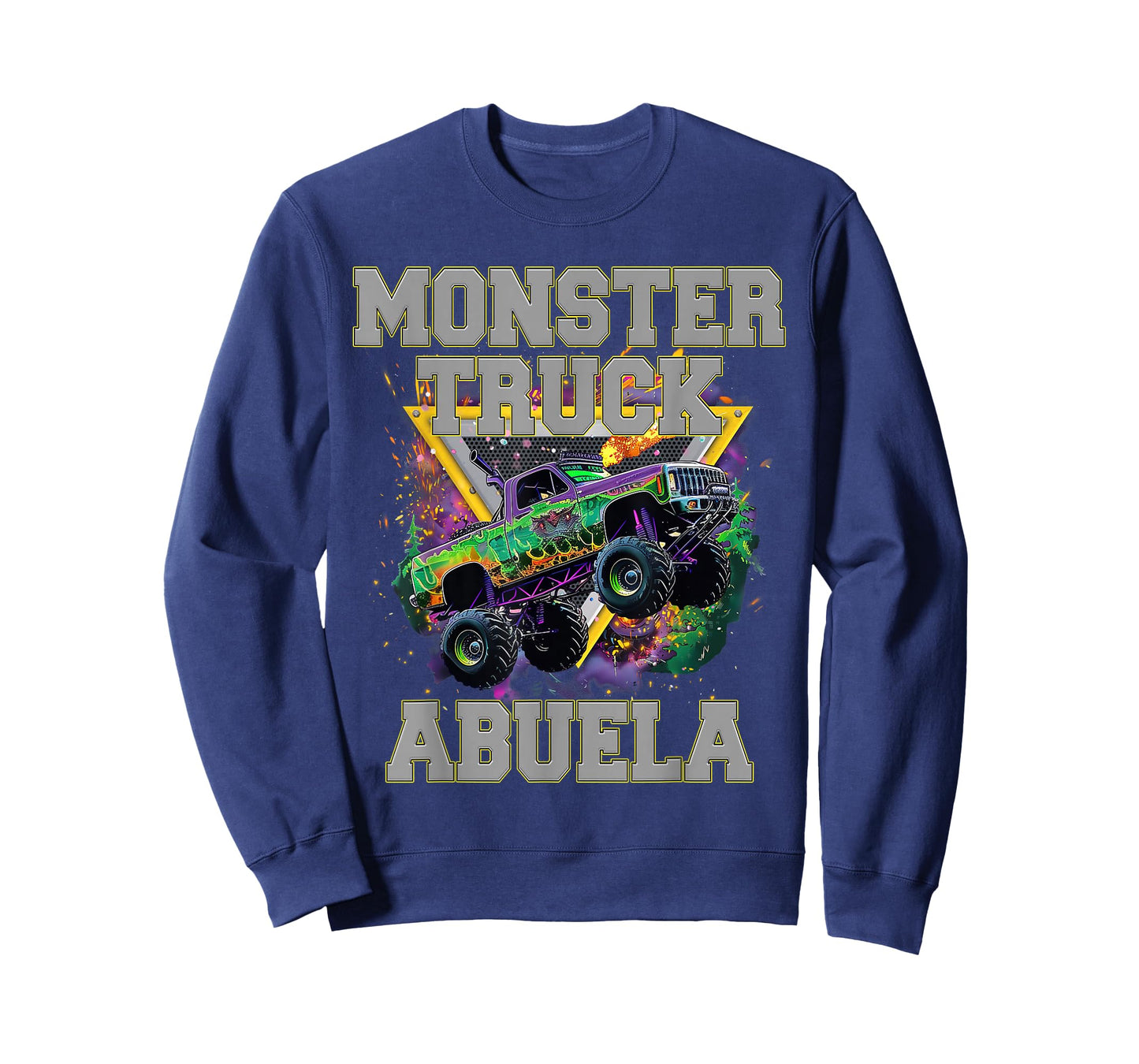 Monster Truck Abuela Monster Truck Are My Jam Truck Lovers T-Shirt