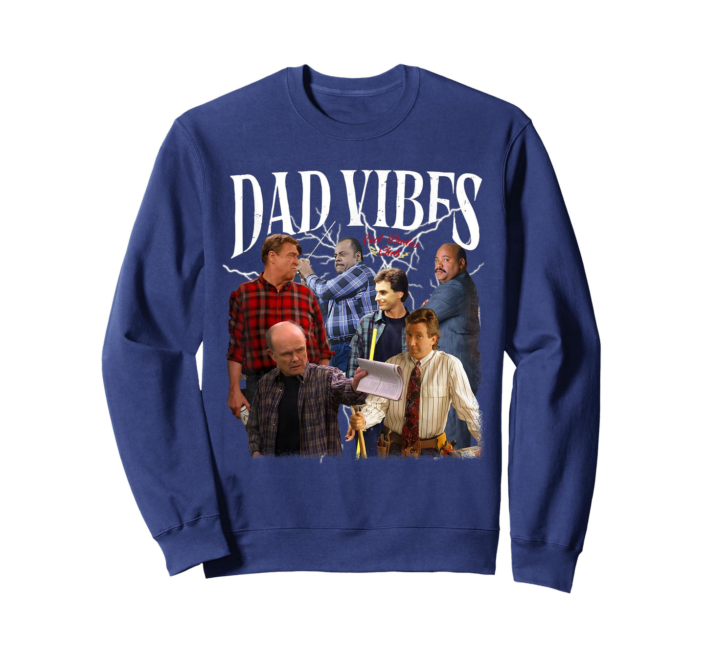 Retro 90’s Dad.Vibes Funny Dad Father's Day Matching Outfit T-Shirt