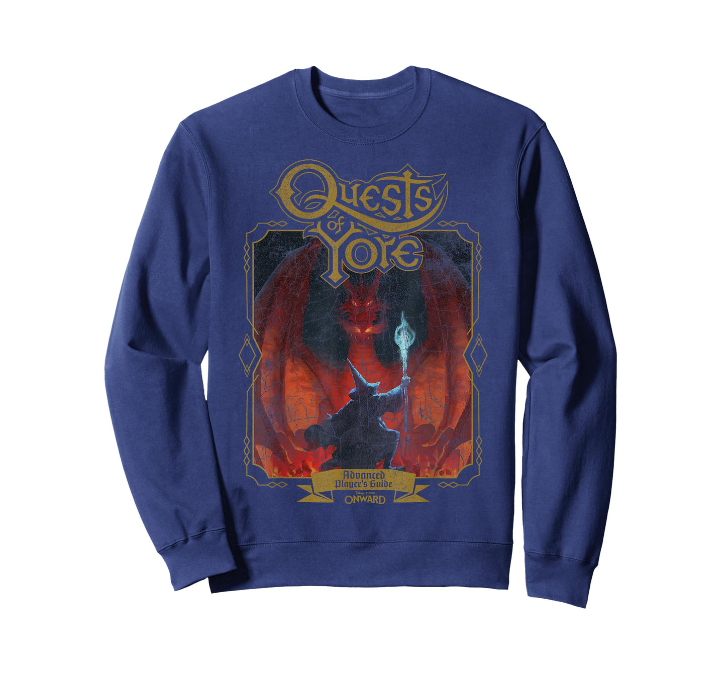 Disney Pixar Onward Quests Of Yore Advanced Player's Guide T-Shirt