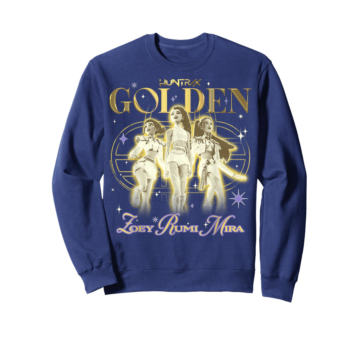 Kpop Demon Hunters Huntrix Golden Zoey Rumi Mira T-Shirt