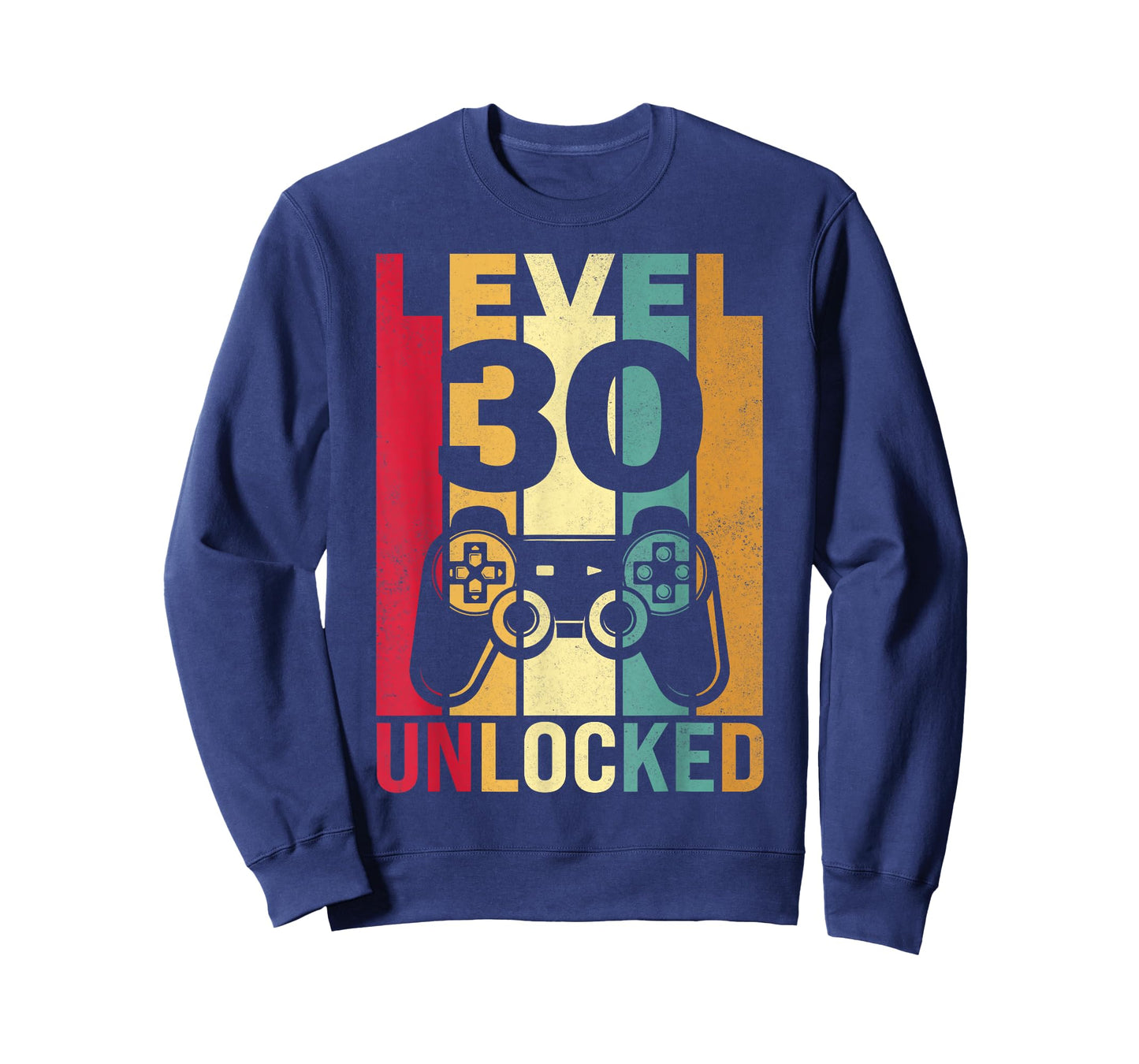 Funny Level 30 Unlocked Him Men BDay Turning 30th Birthday T-Shirt