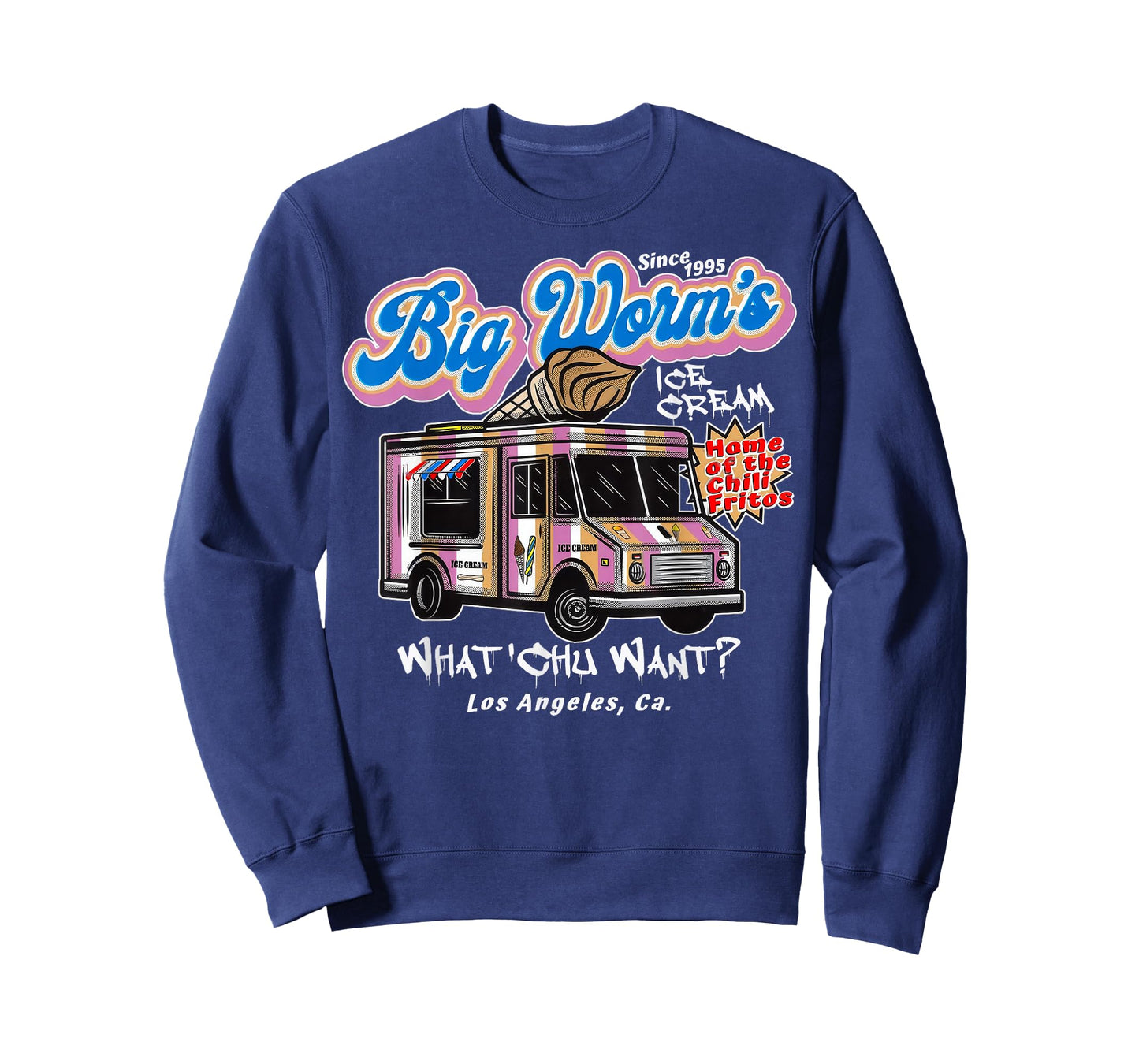 Big Worm's Ice Cream Friday Movie What chu Want T-Shirt