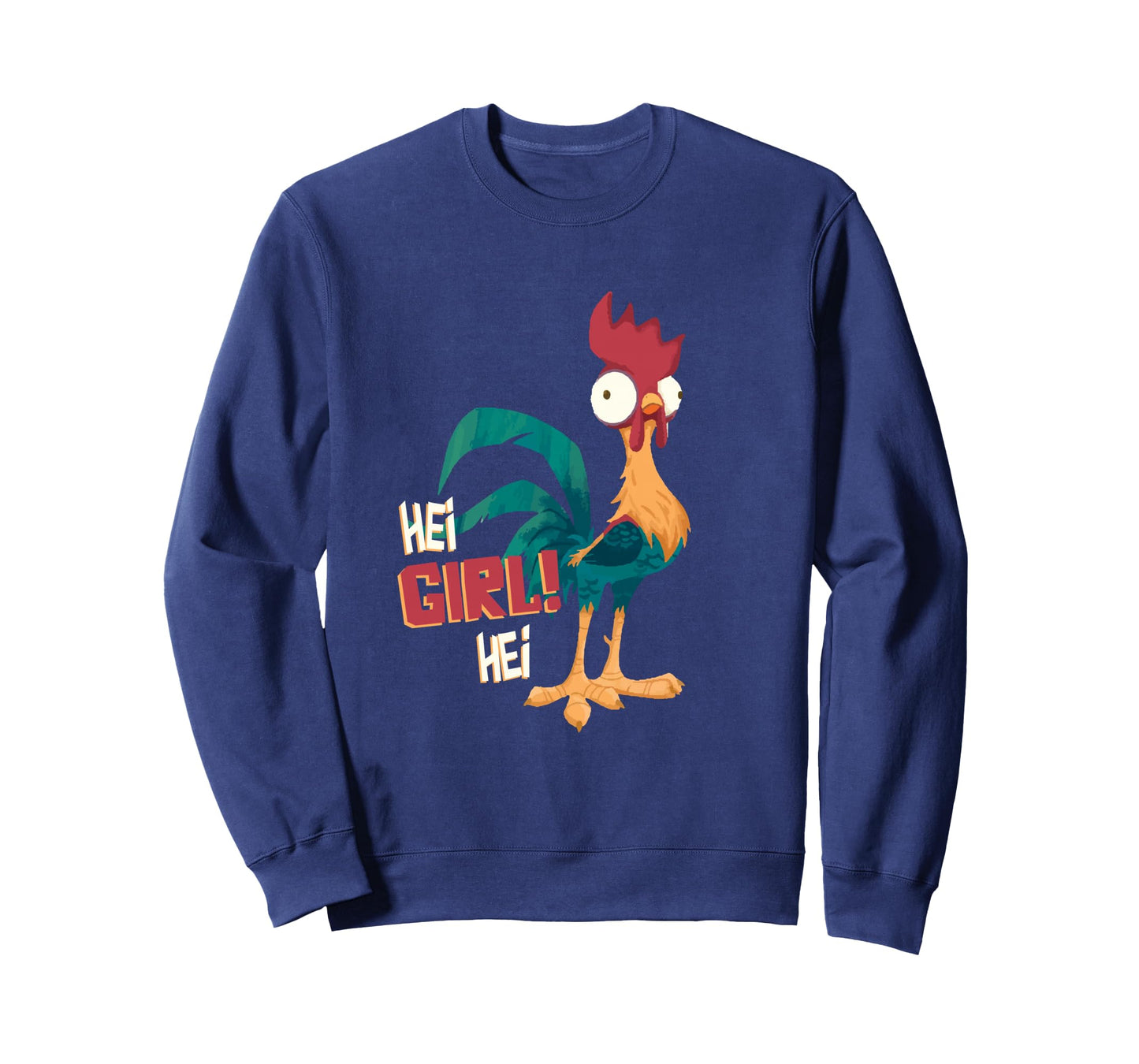 Disney Moana Hei Hei Chicken Hei Girl Hei Long Sleeve T-Shirt