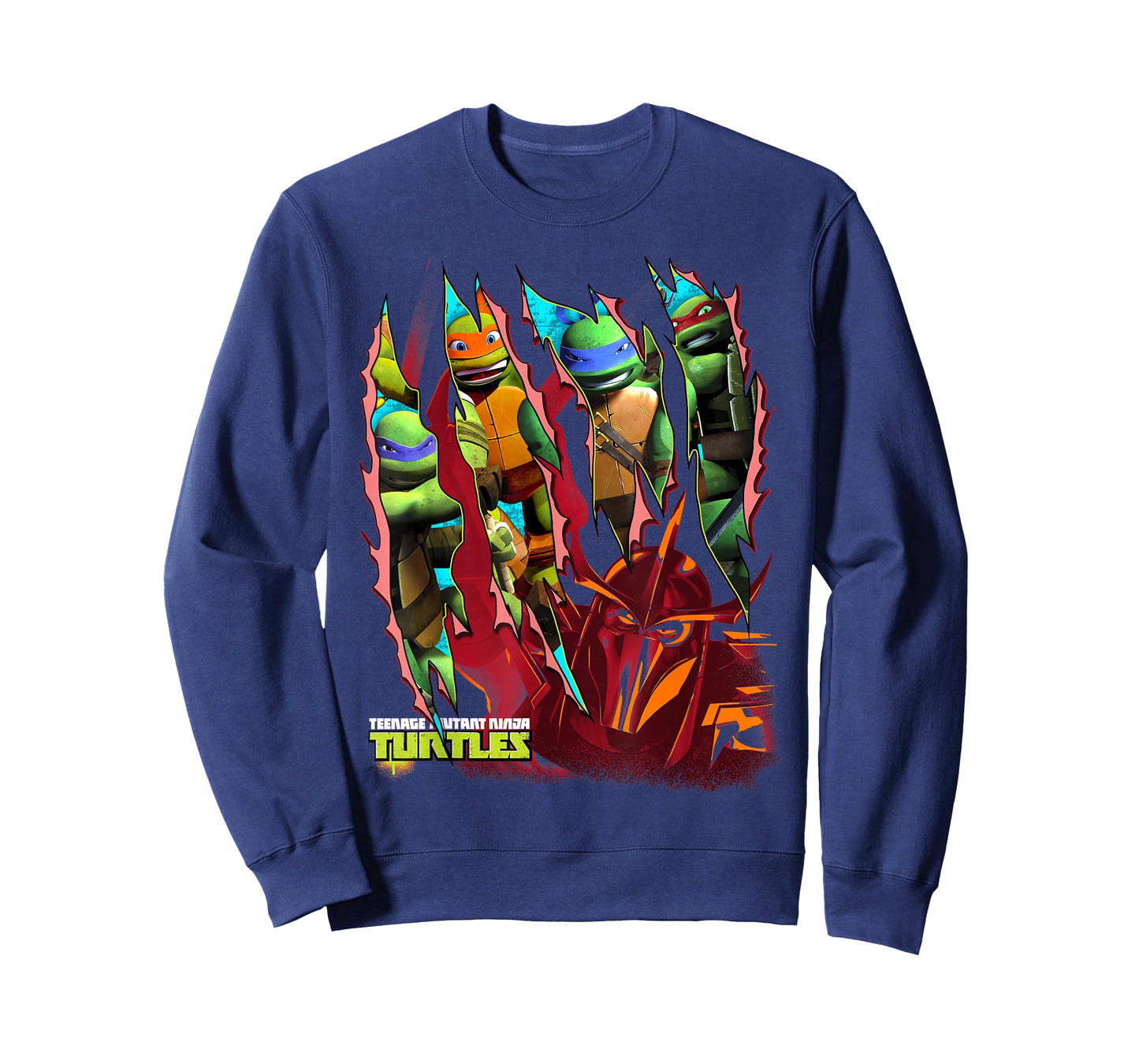 Teenage Mutant Ninja Turtles Shredder Slash T-Shirt T-Shirt